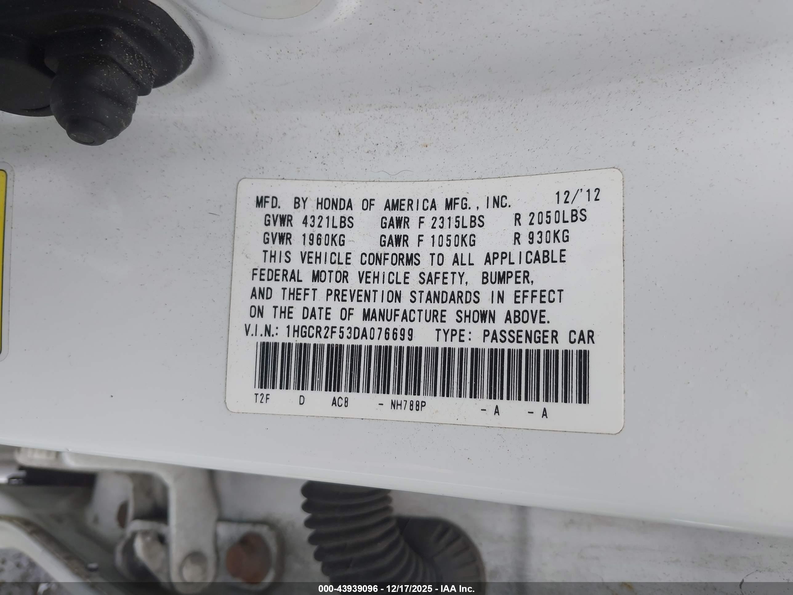 HONDA ACCORD image 9
