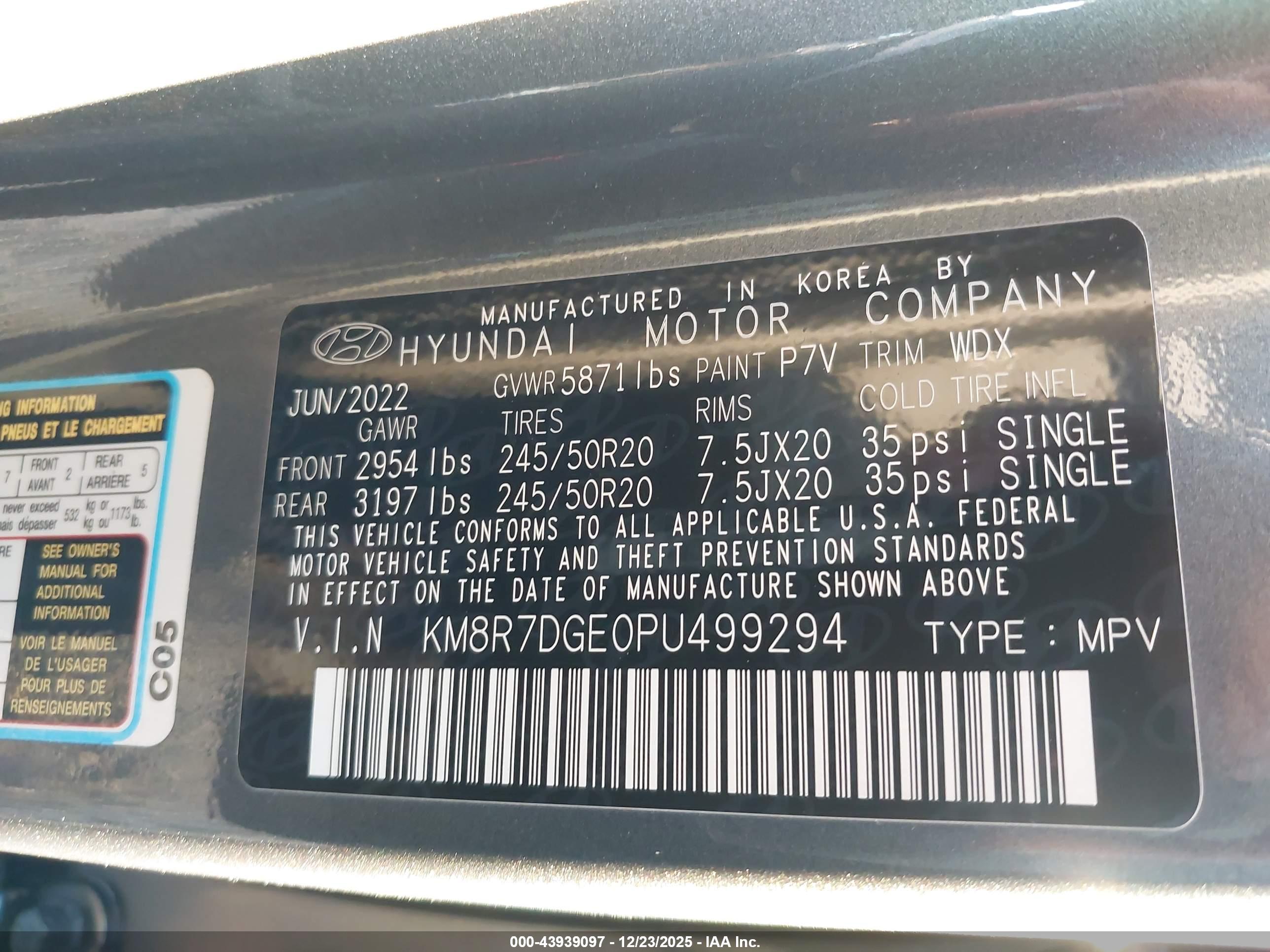 HYUNDAI PALISADE image 9