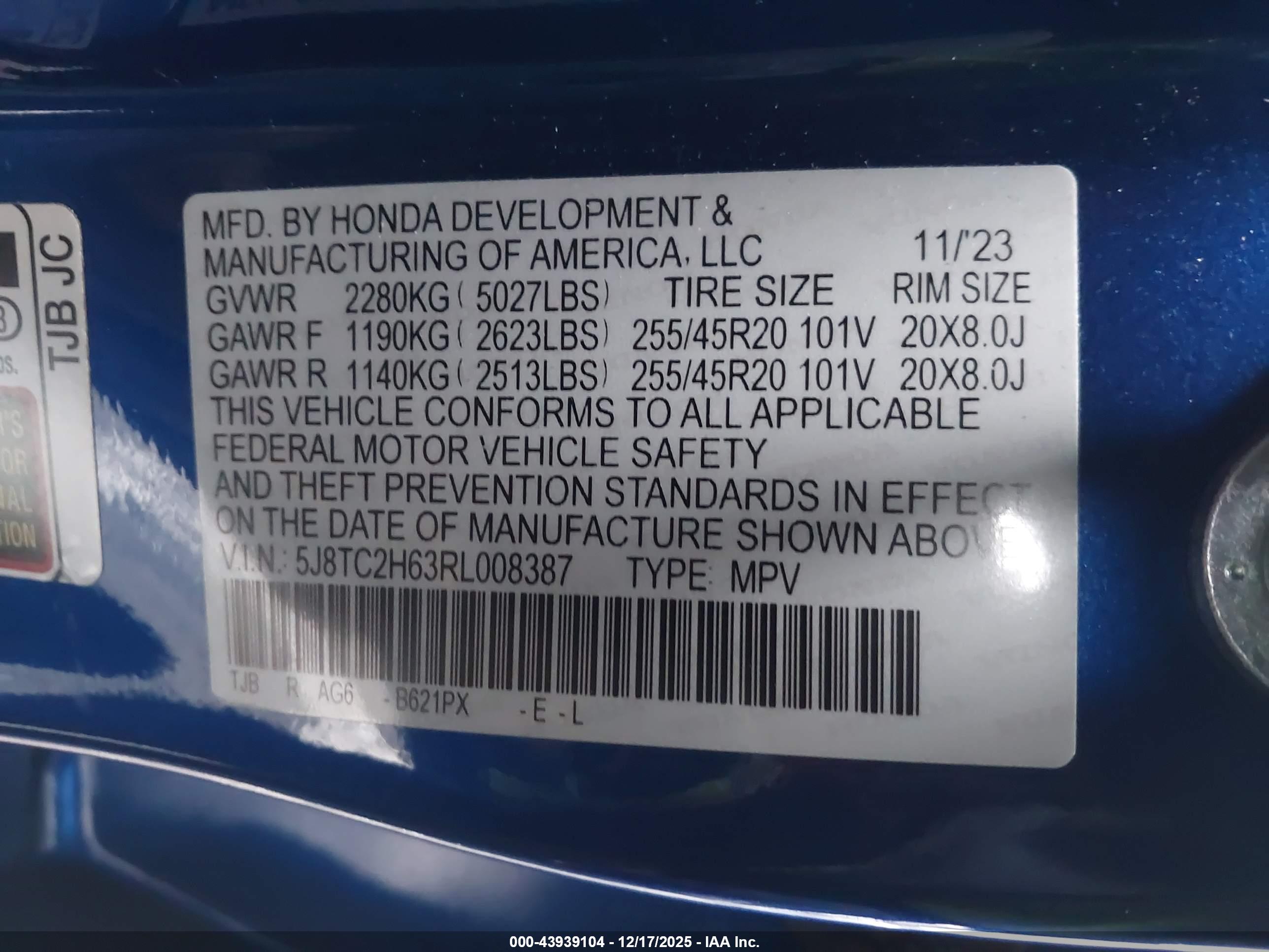 ACURA RDX image 9