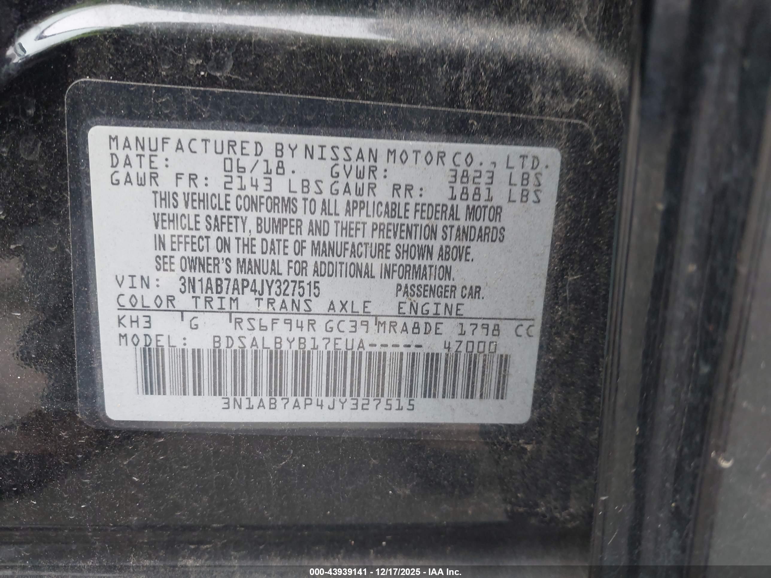 NISSAN SENTRA image 9