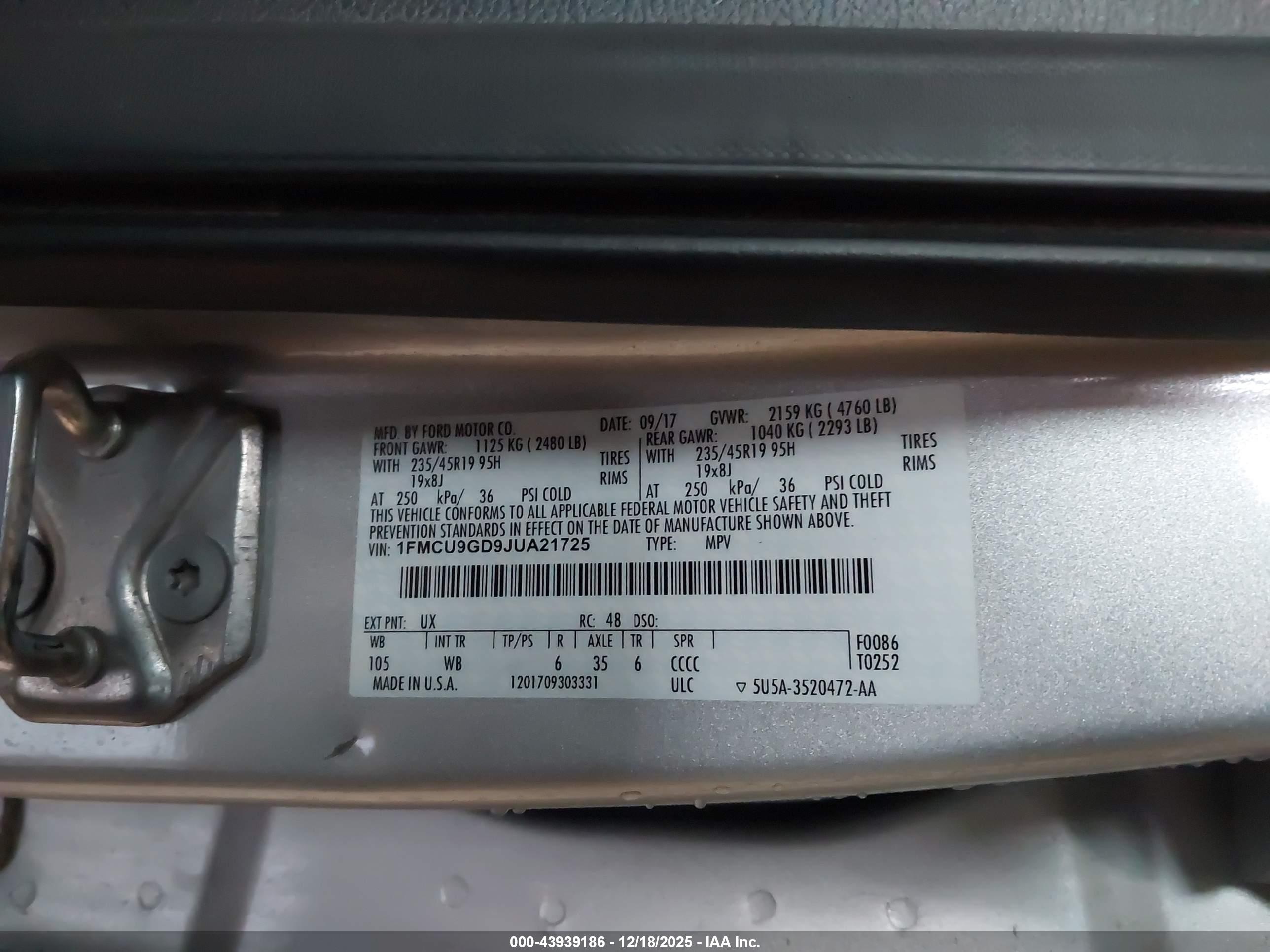FORD ESCAPE image 9