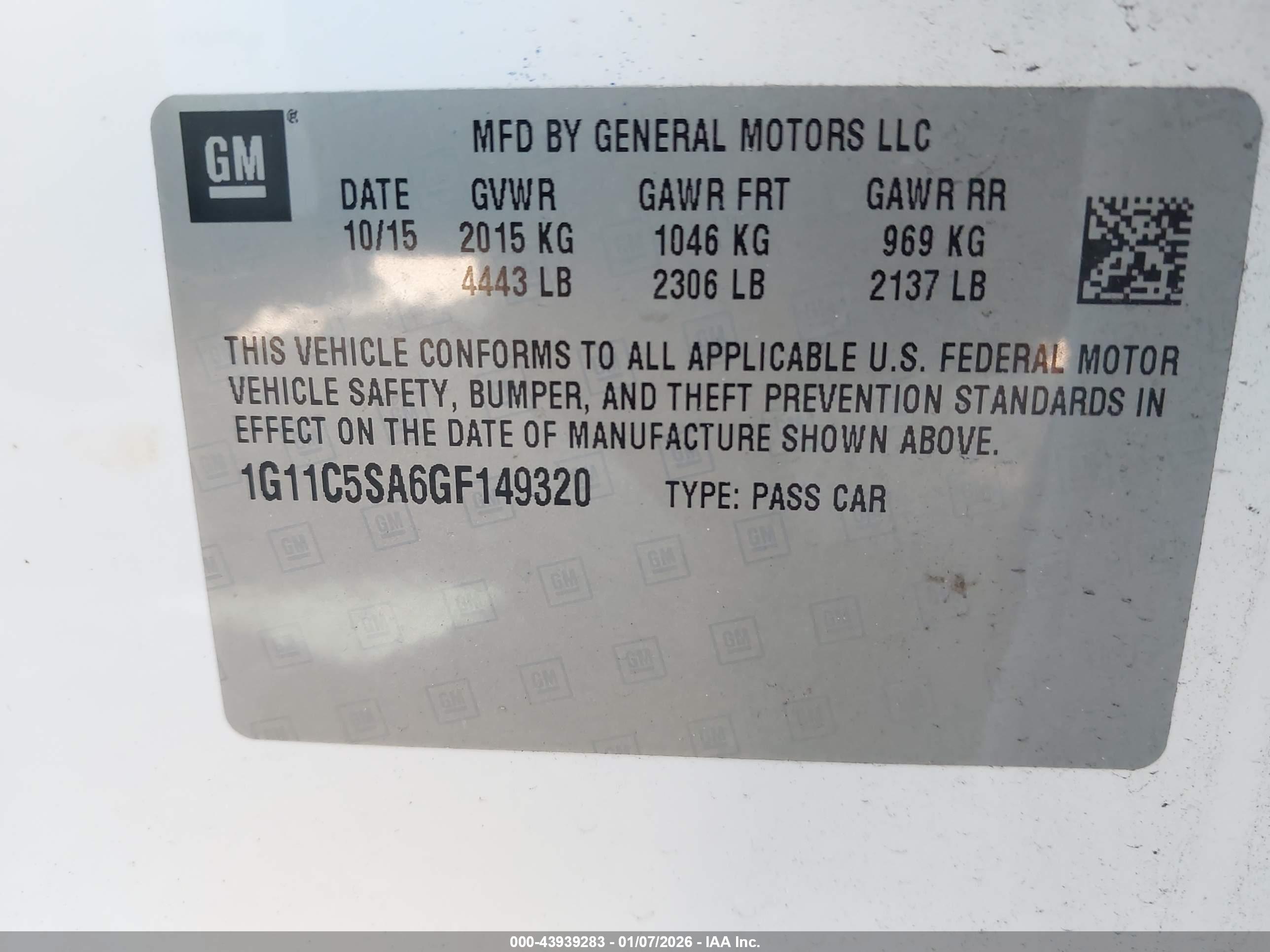 CHEVROLET MALIBU image 9