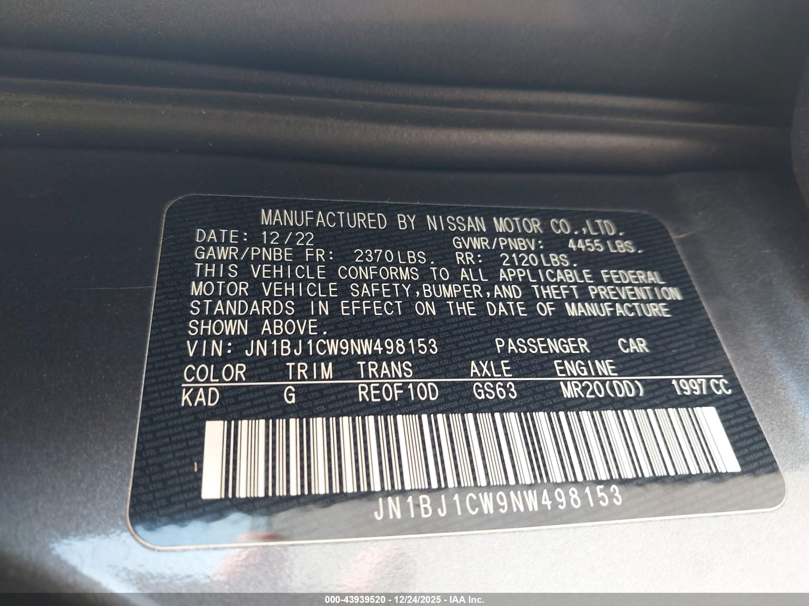 NISSAN ROGUE image 9