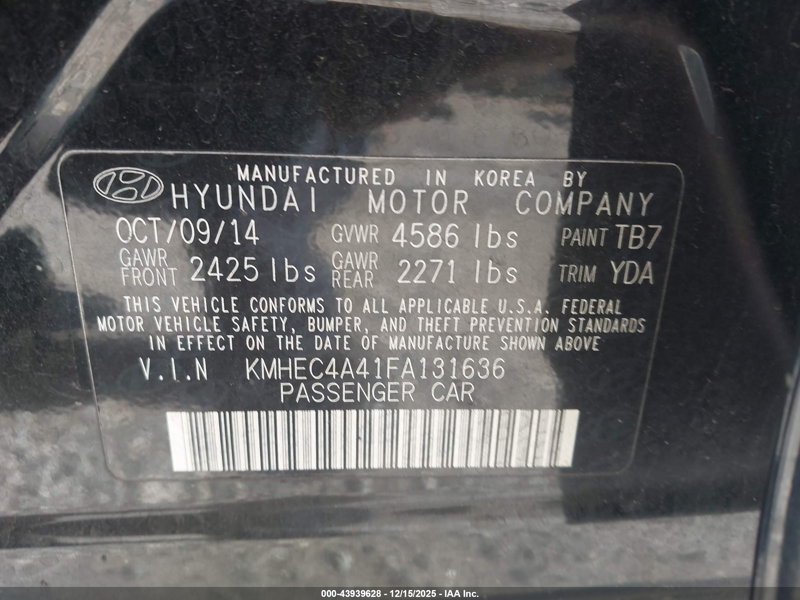 HYUNDAI SONATA image 9