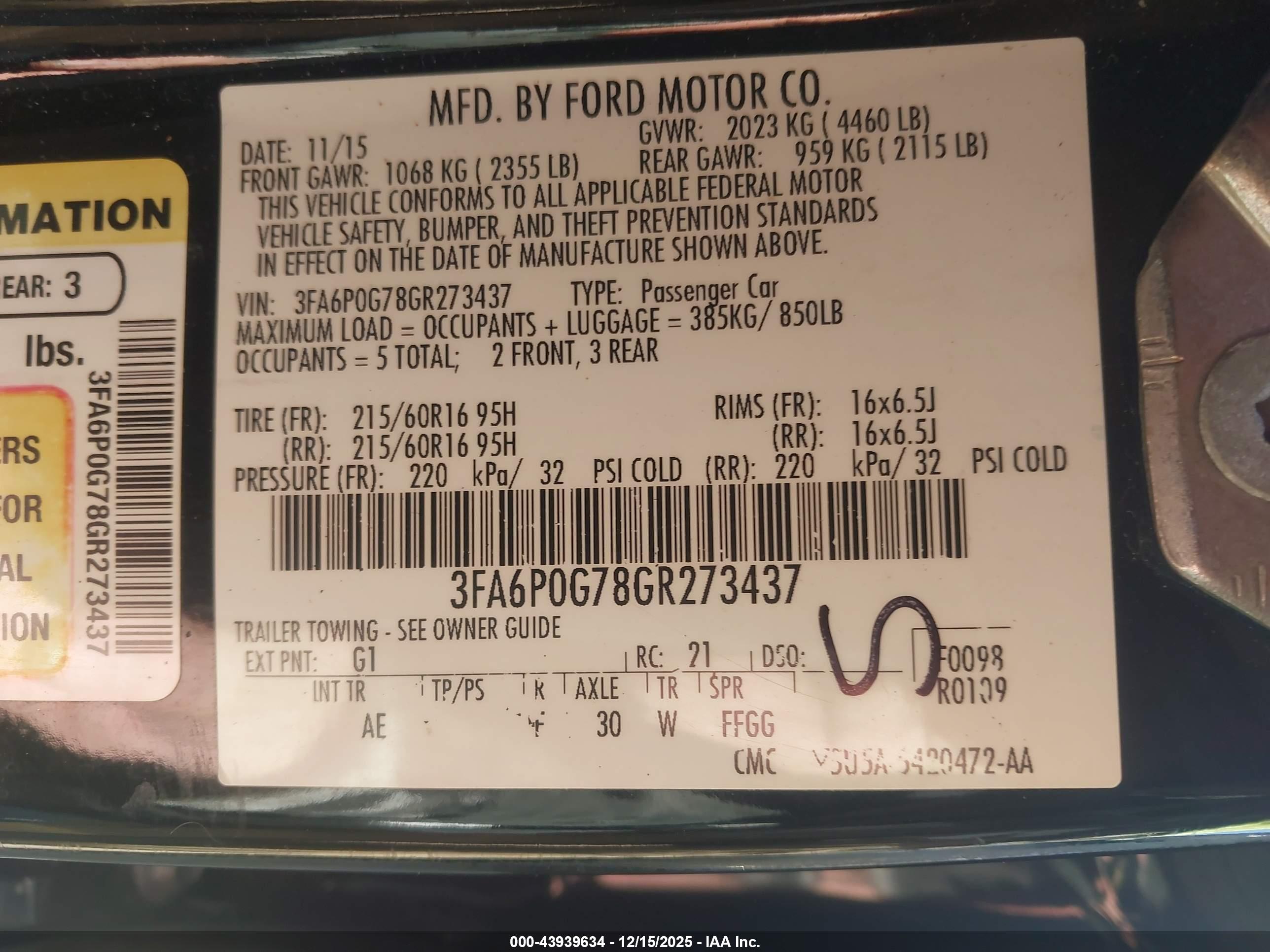 FORD FUSION image 9