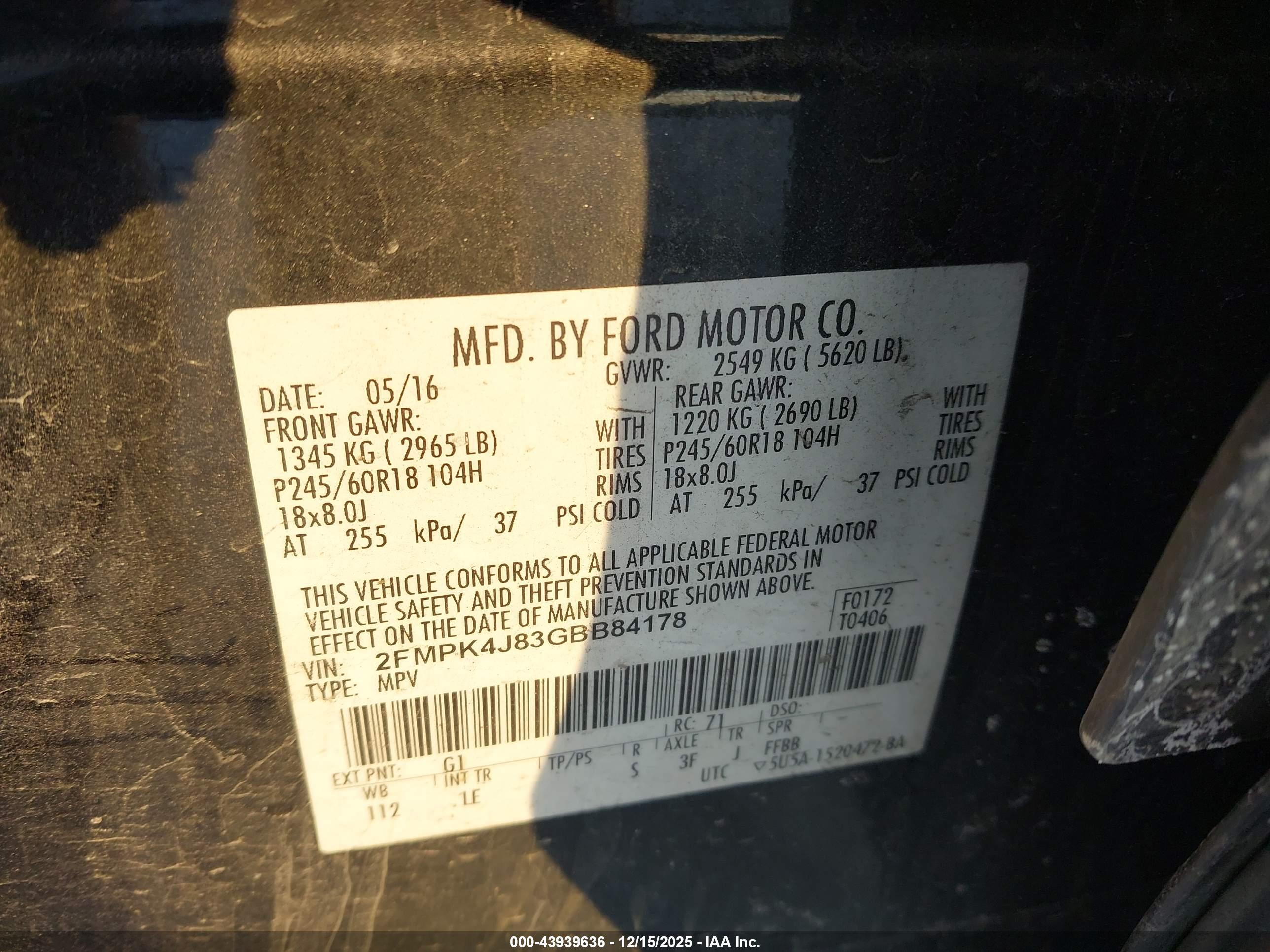 FORD EDGE image 9