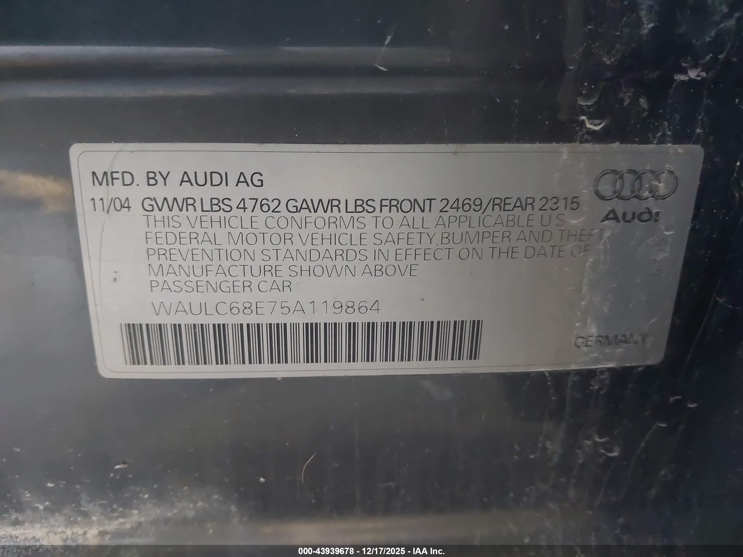 AUDI A4 image 9