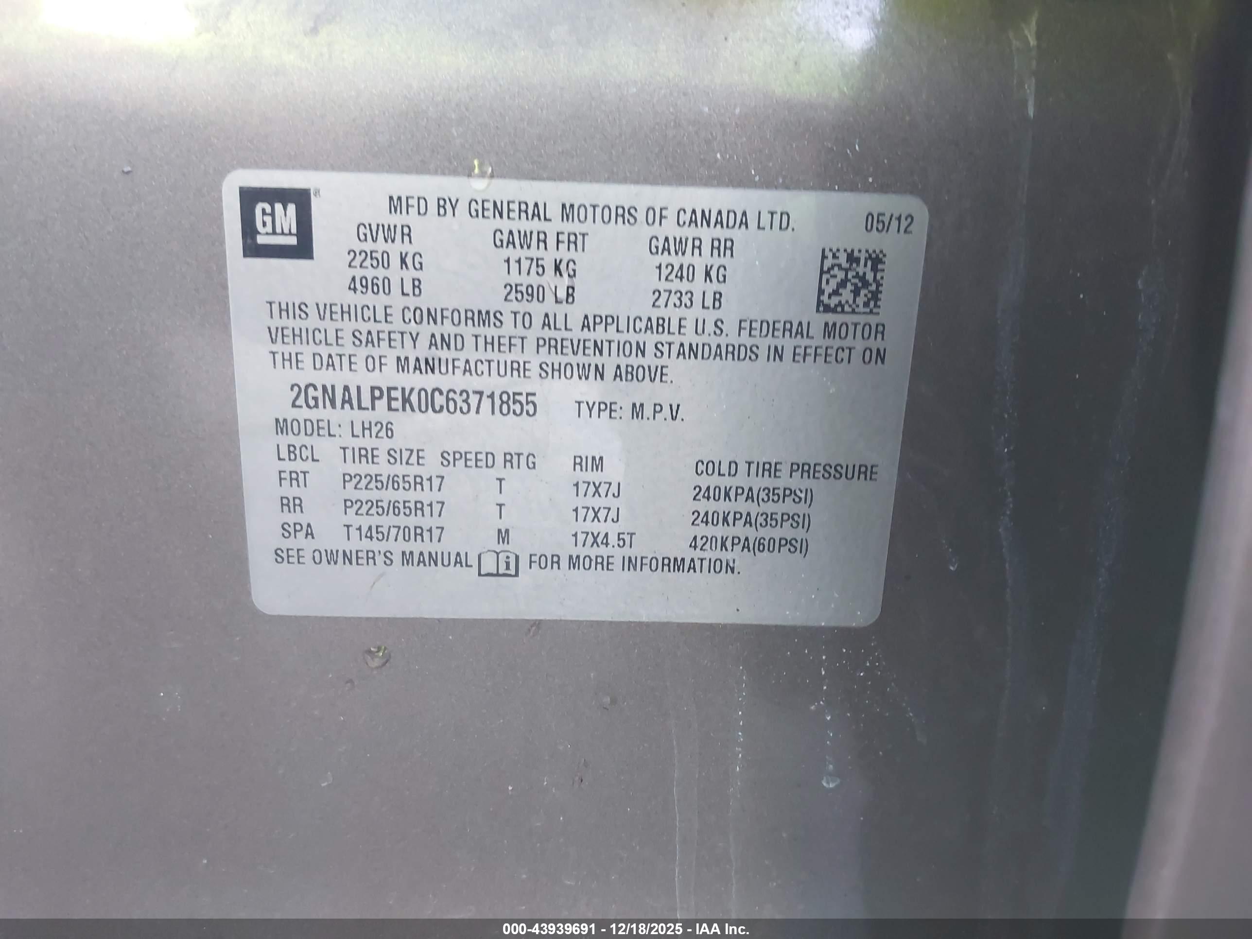 CHEVROLET EQUINOX image 9