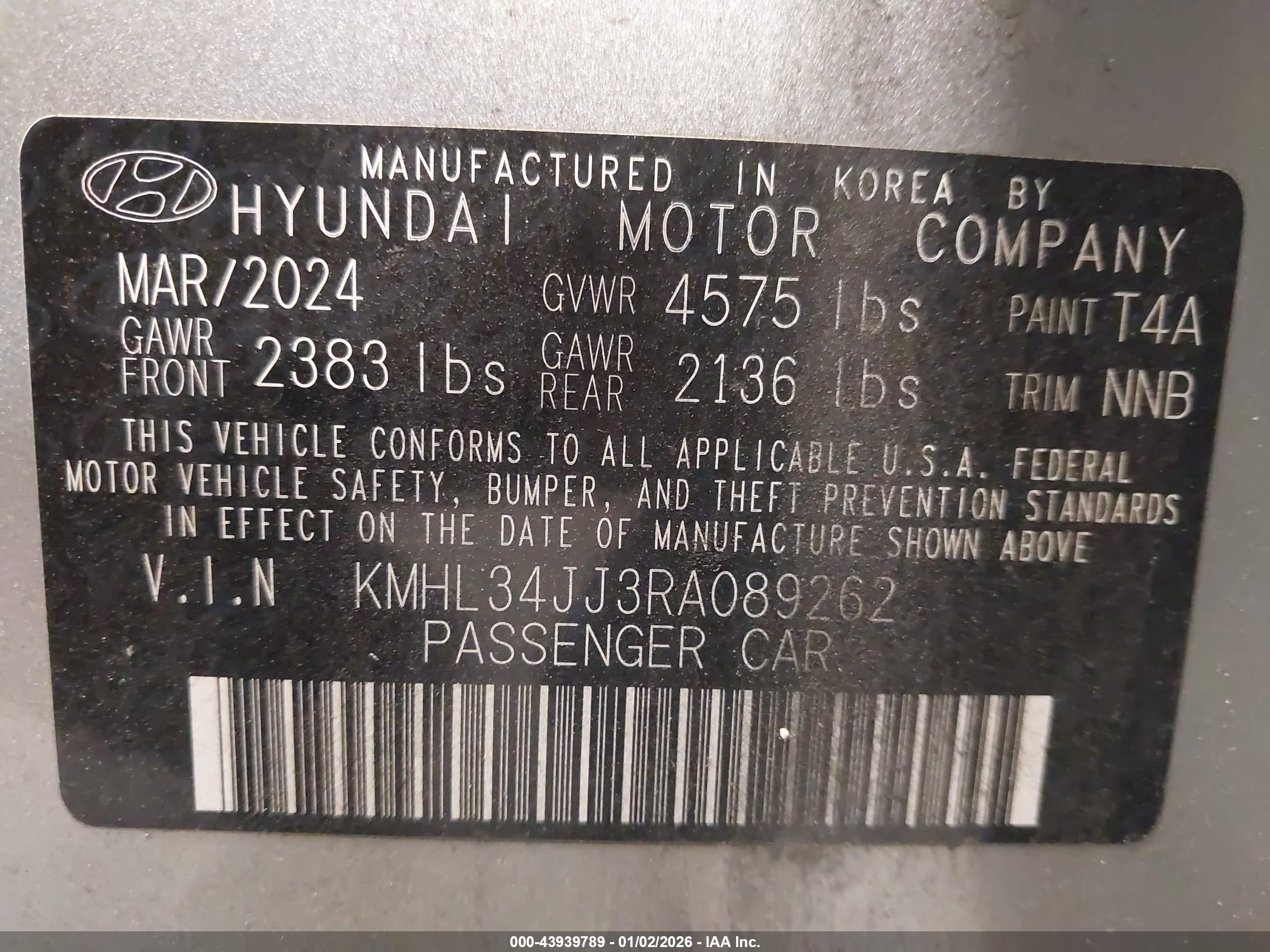 HYUNDAI SONATA image 9