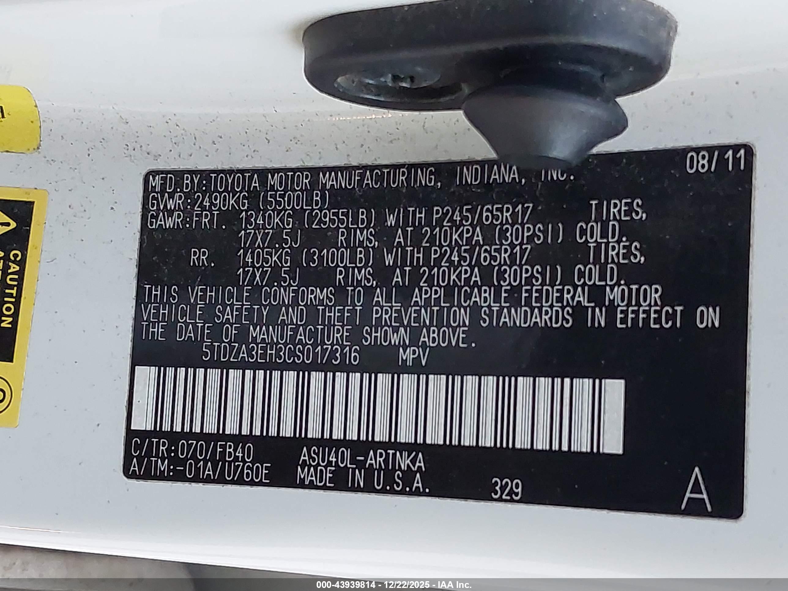 TOYOTA HIGHLANDER image 9