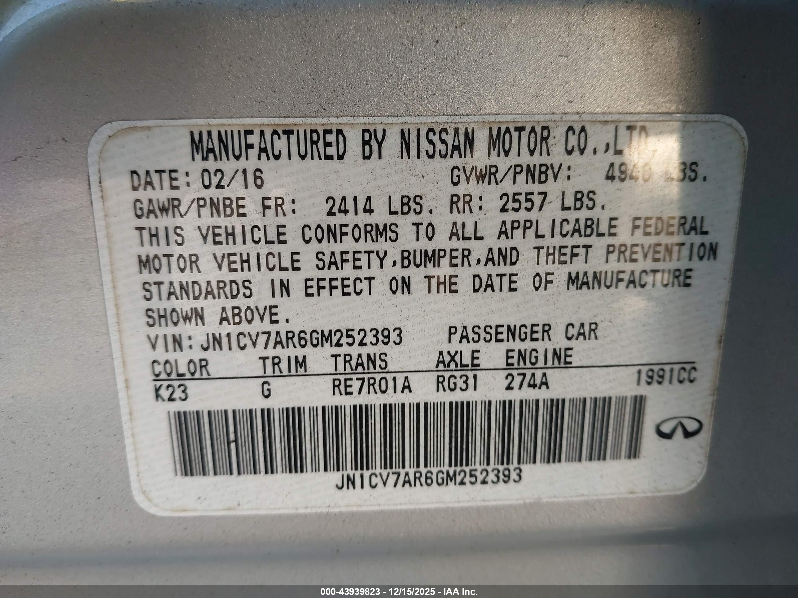 INFINITI Q50 image 9