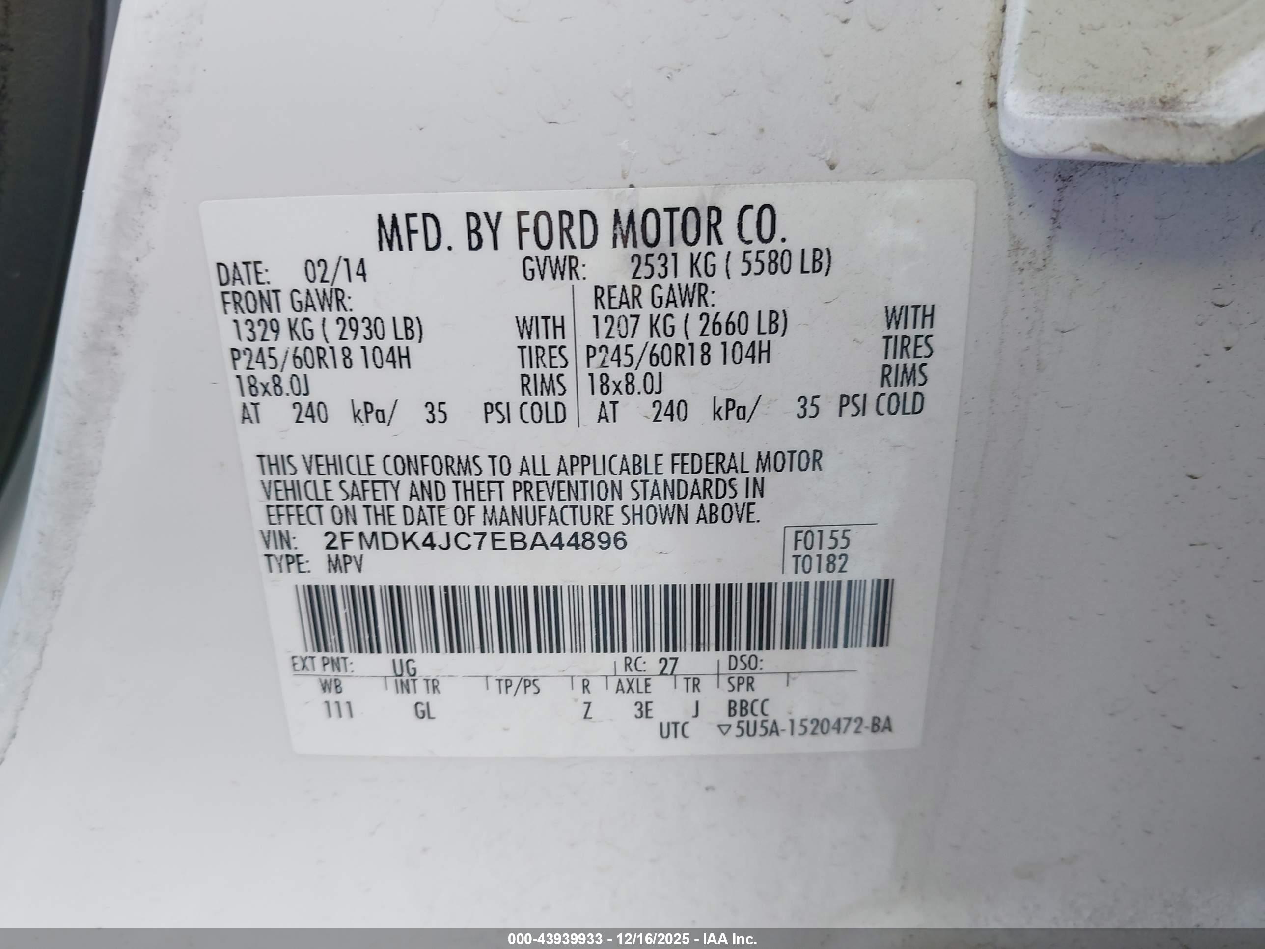 FORD EDGE image 9