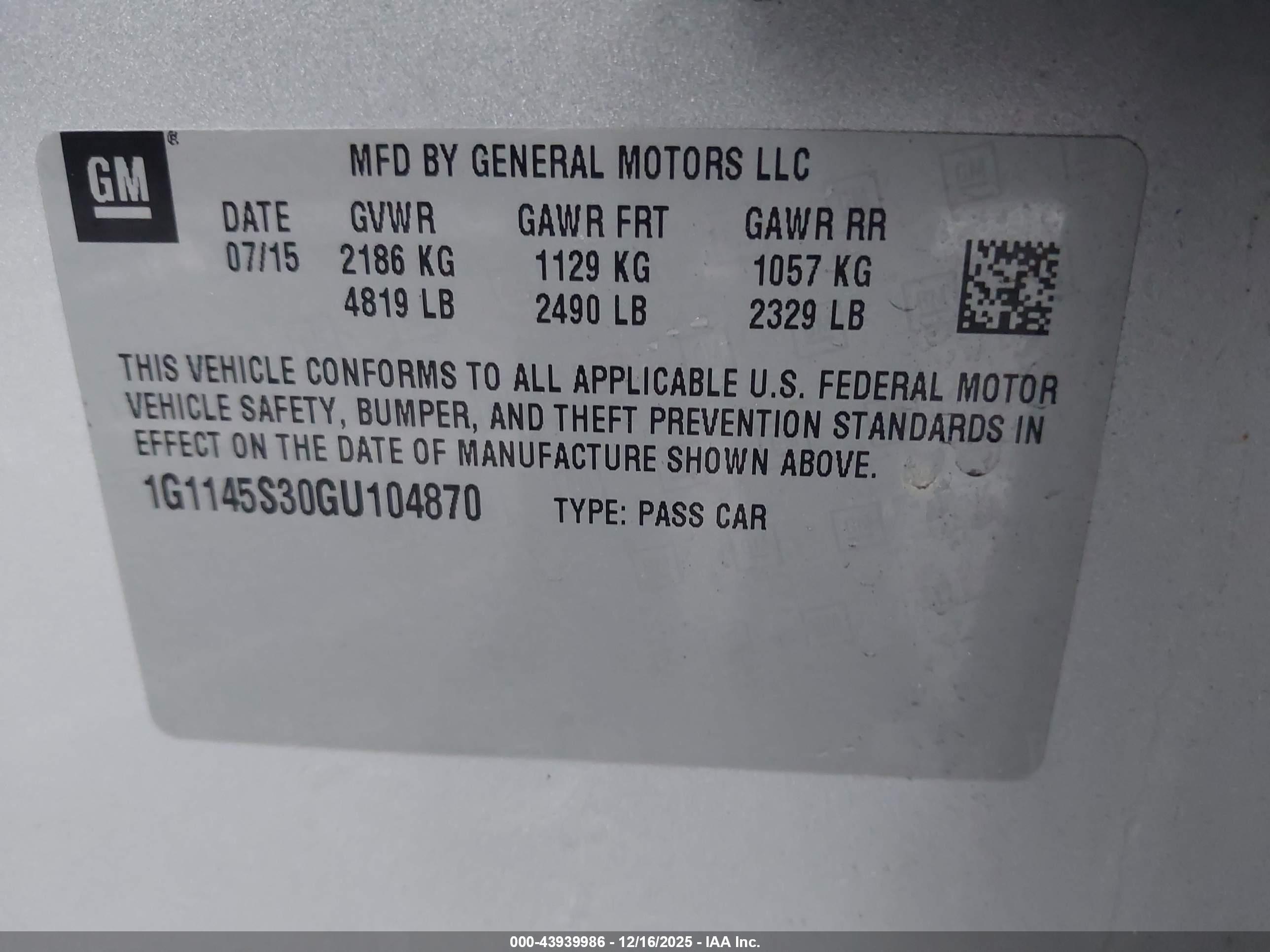 CHEVROLET IMPALA image 9