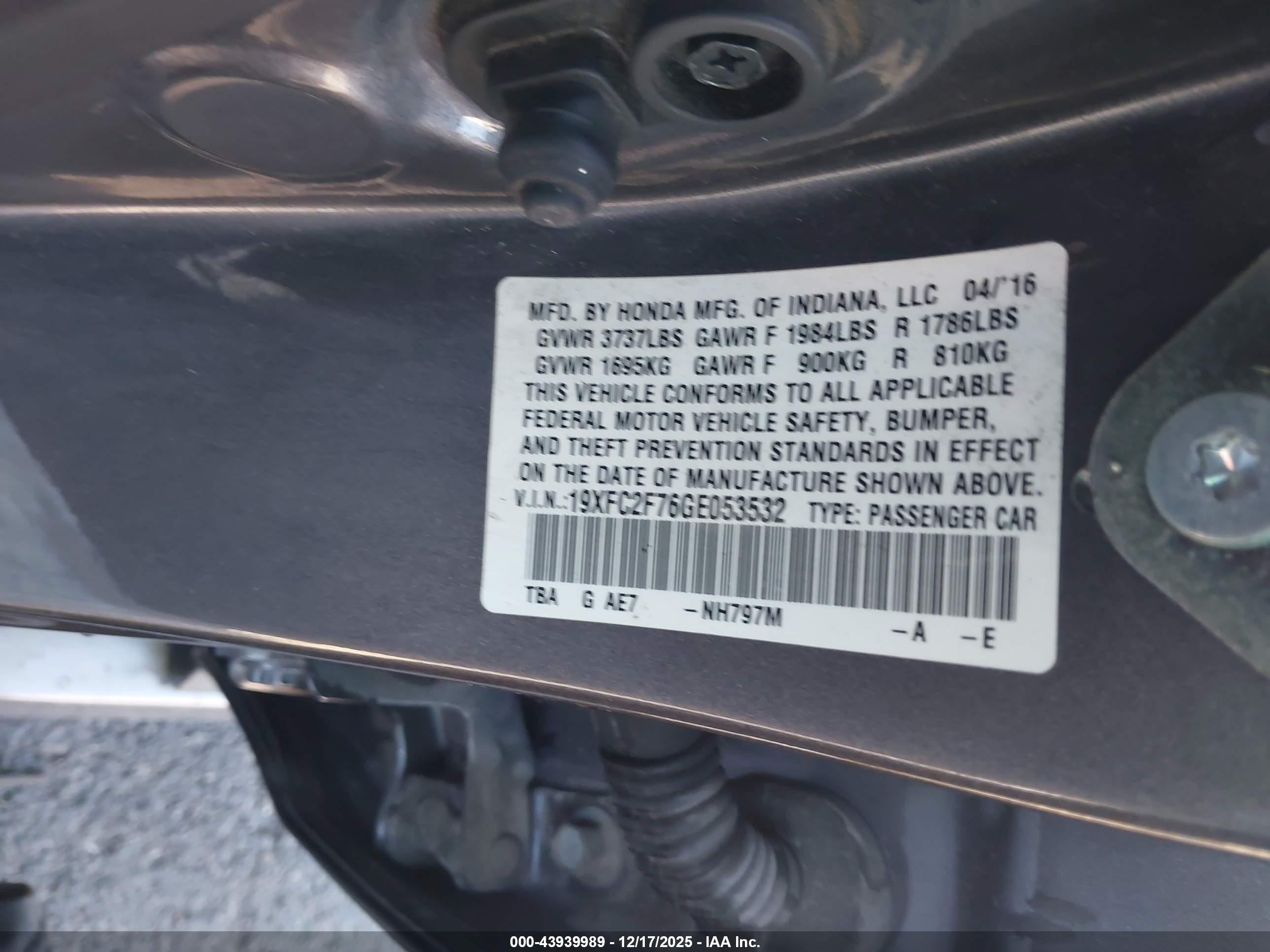 HONDA CIVIC image 9