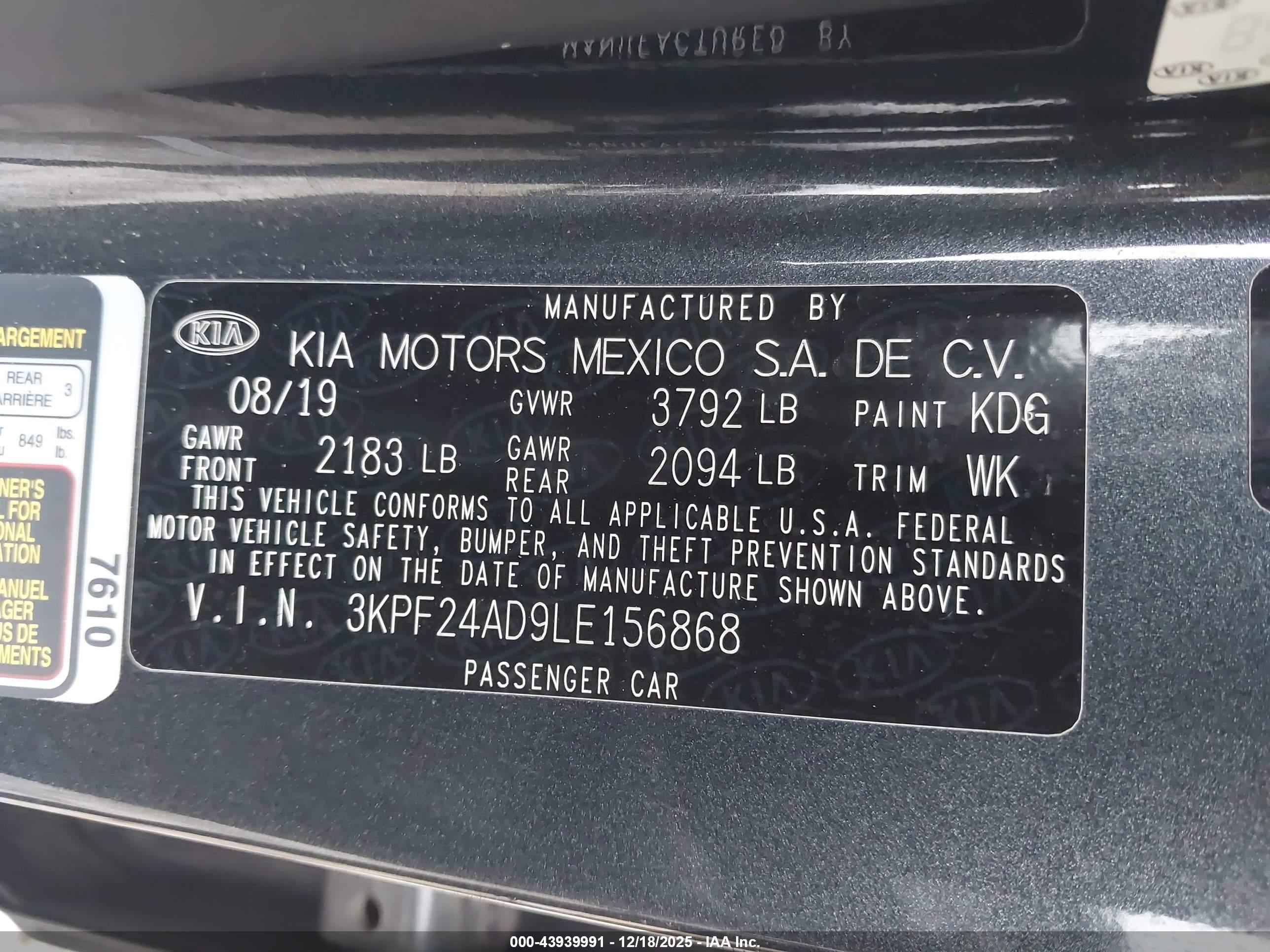 KIA FORTE image 9