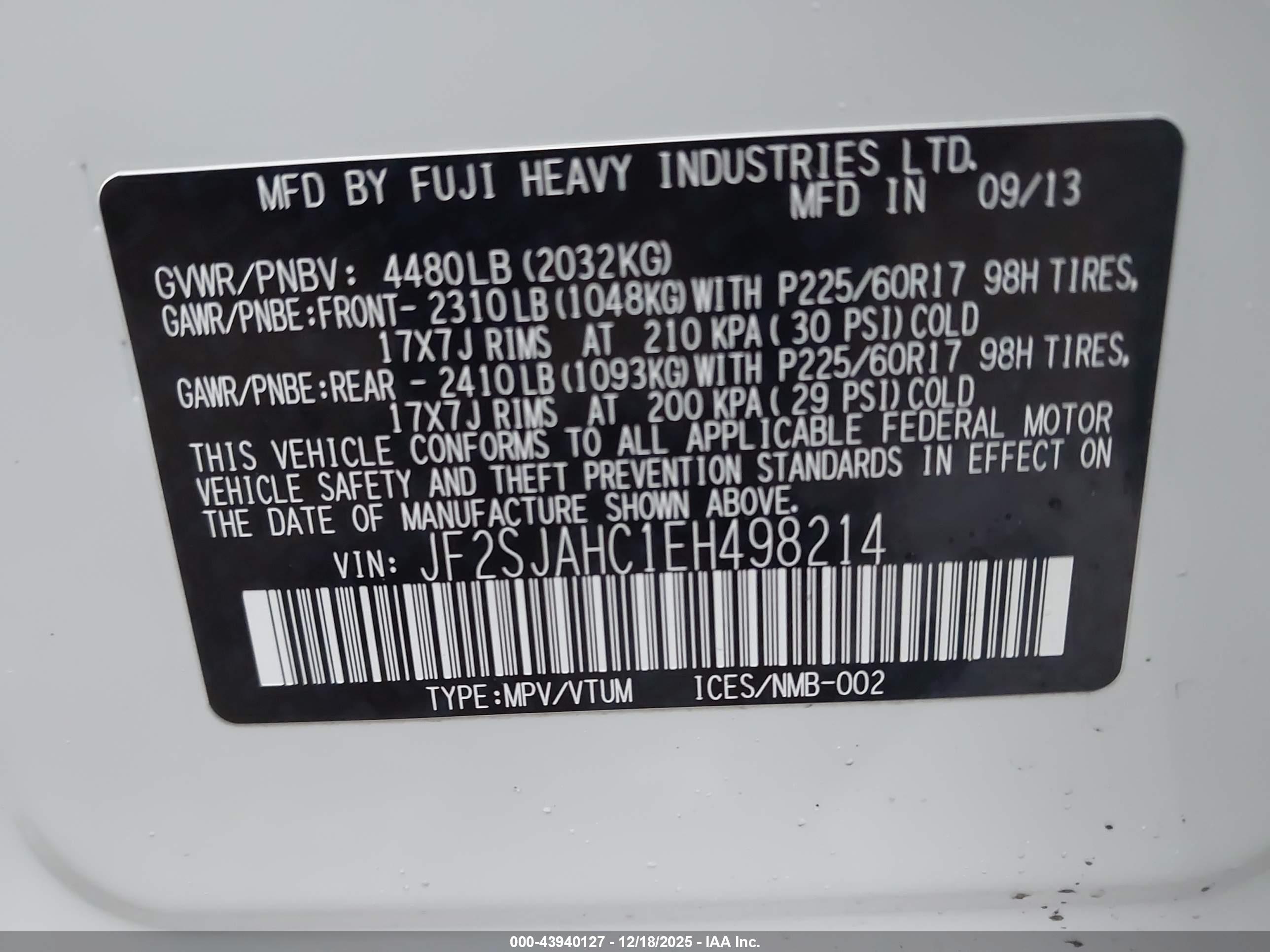 SUBARU FORESTER image 9