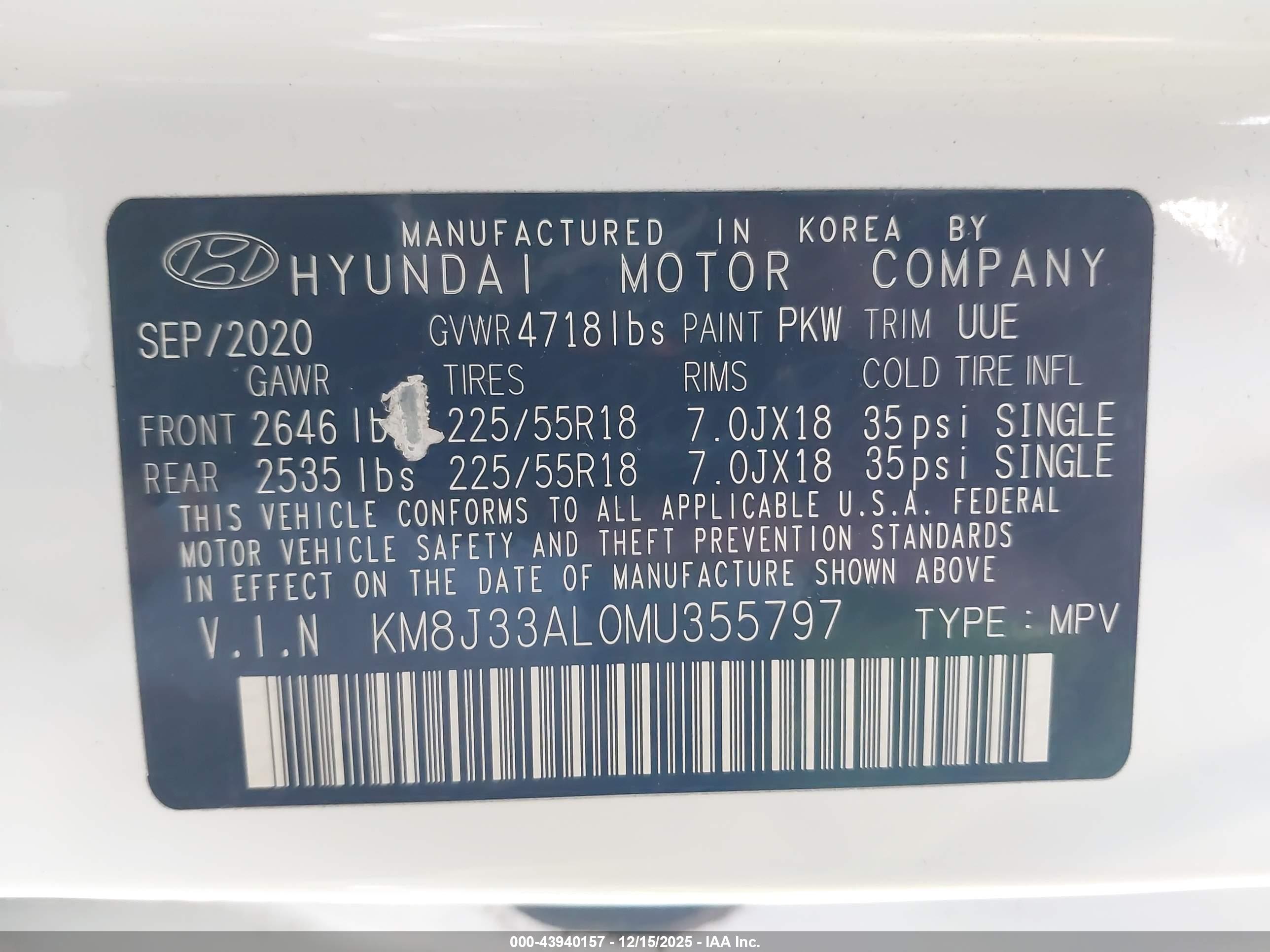 HYUNDAI TUCSON image 9