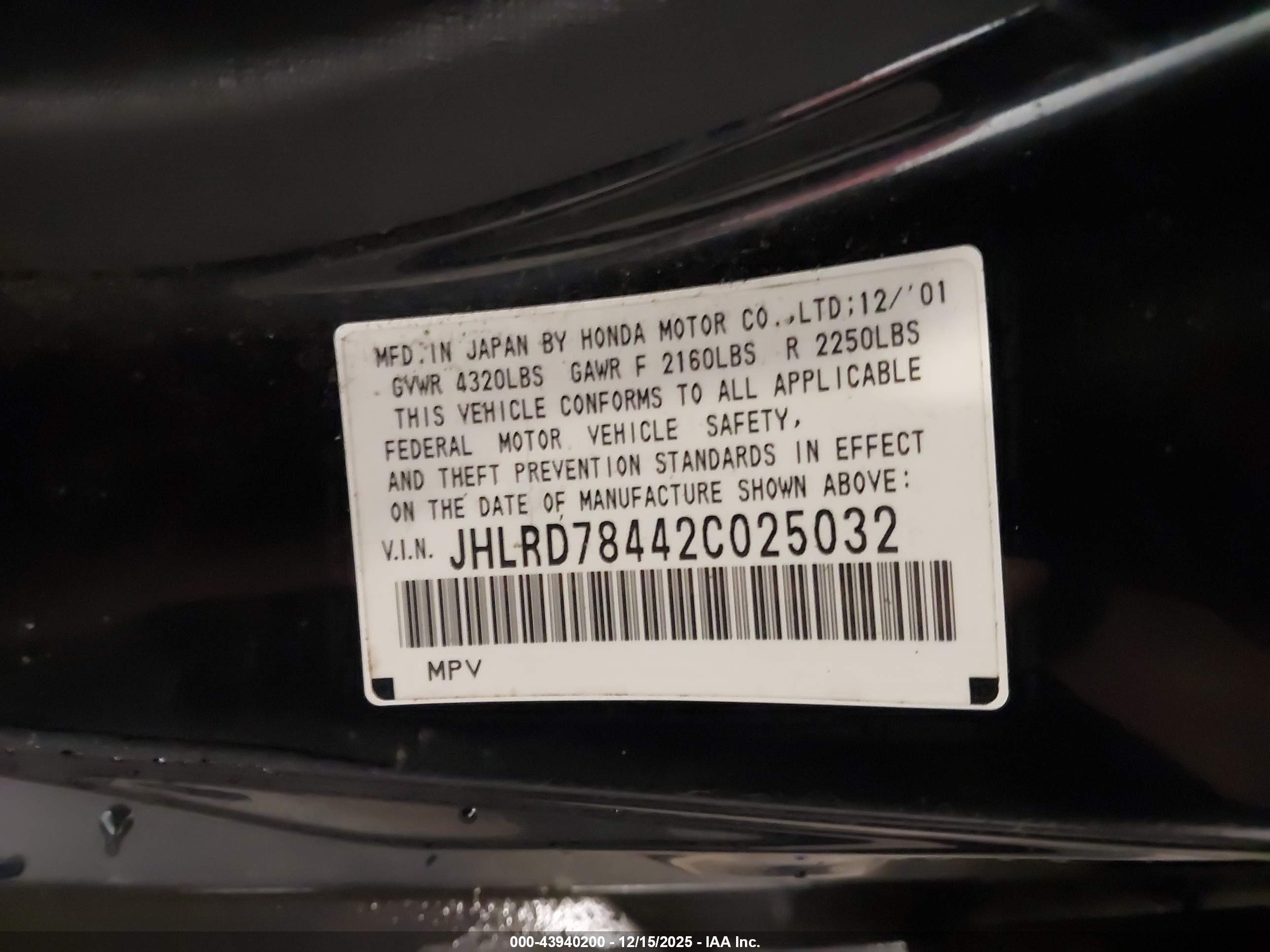 HONDA CR-V image 9