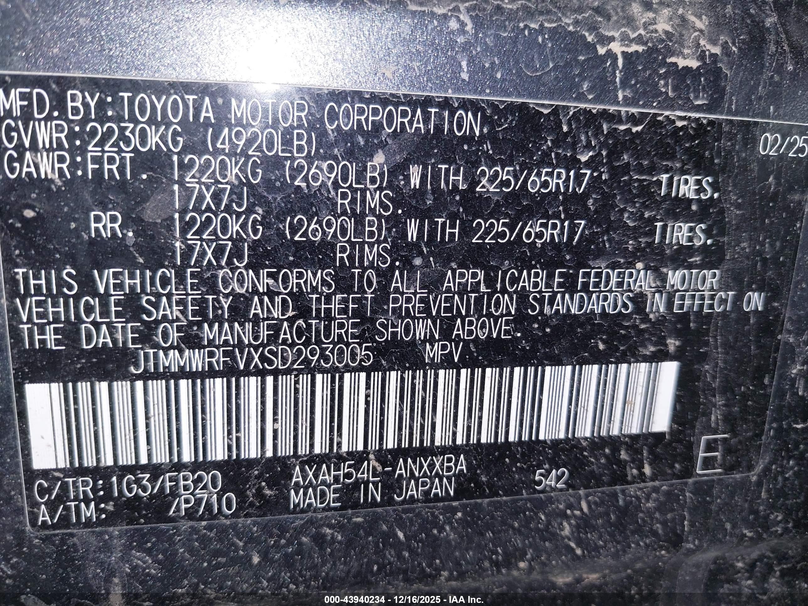 TOYOTA RAV4 image 9
