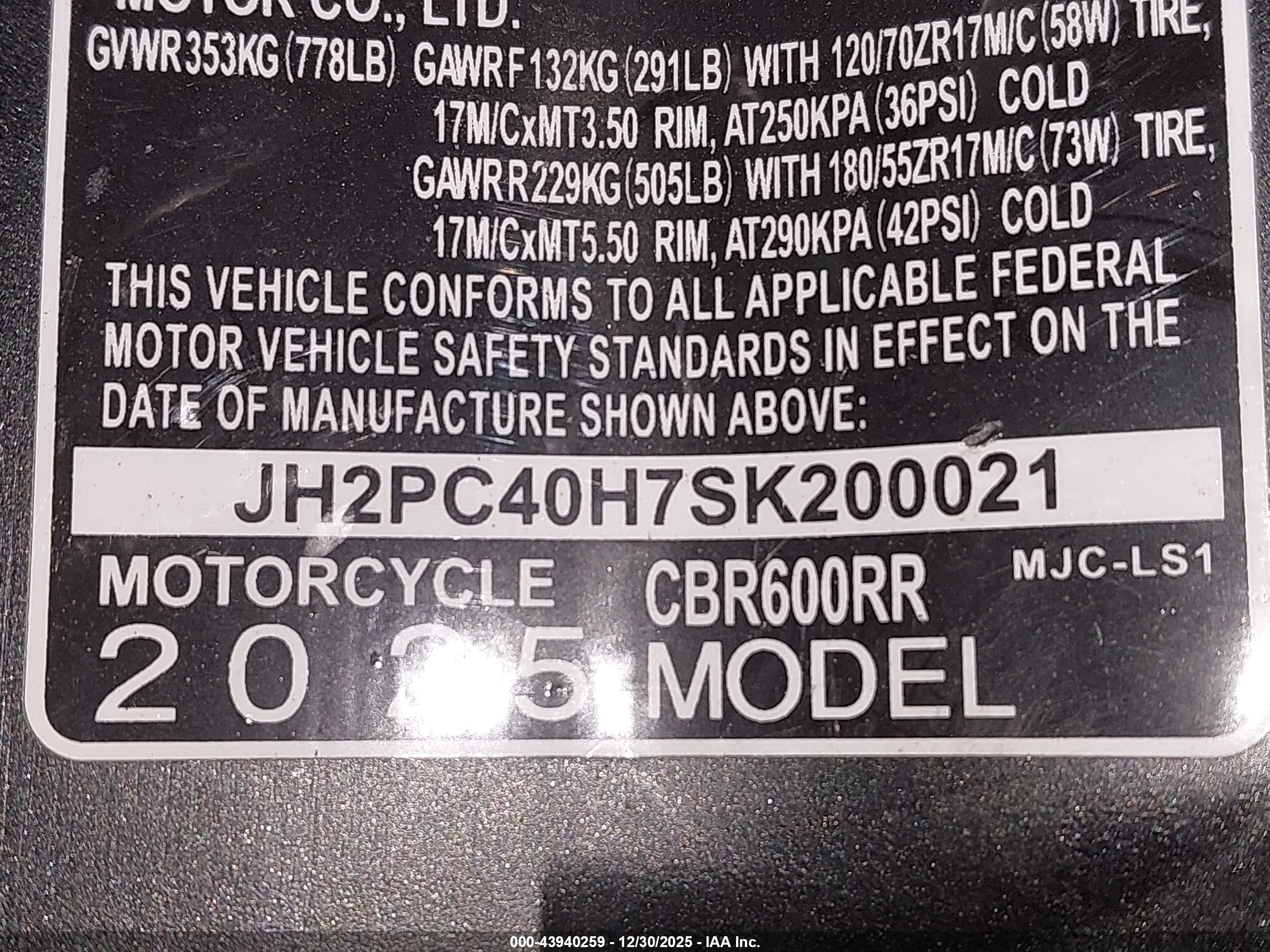 HONDA CBR600 image 10