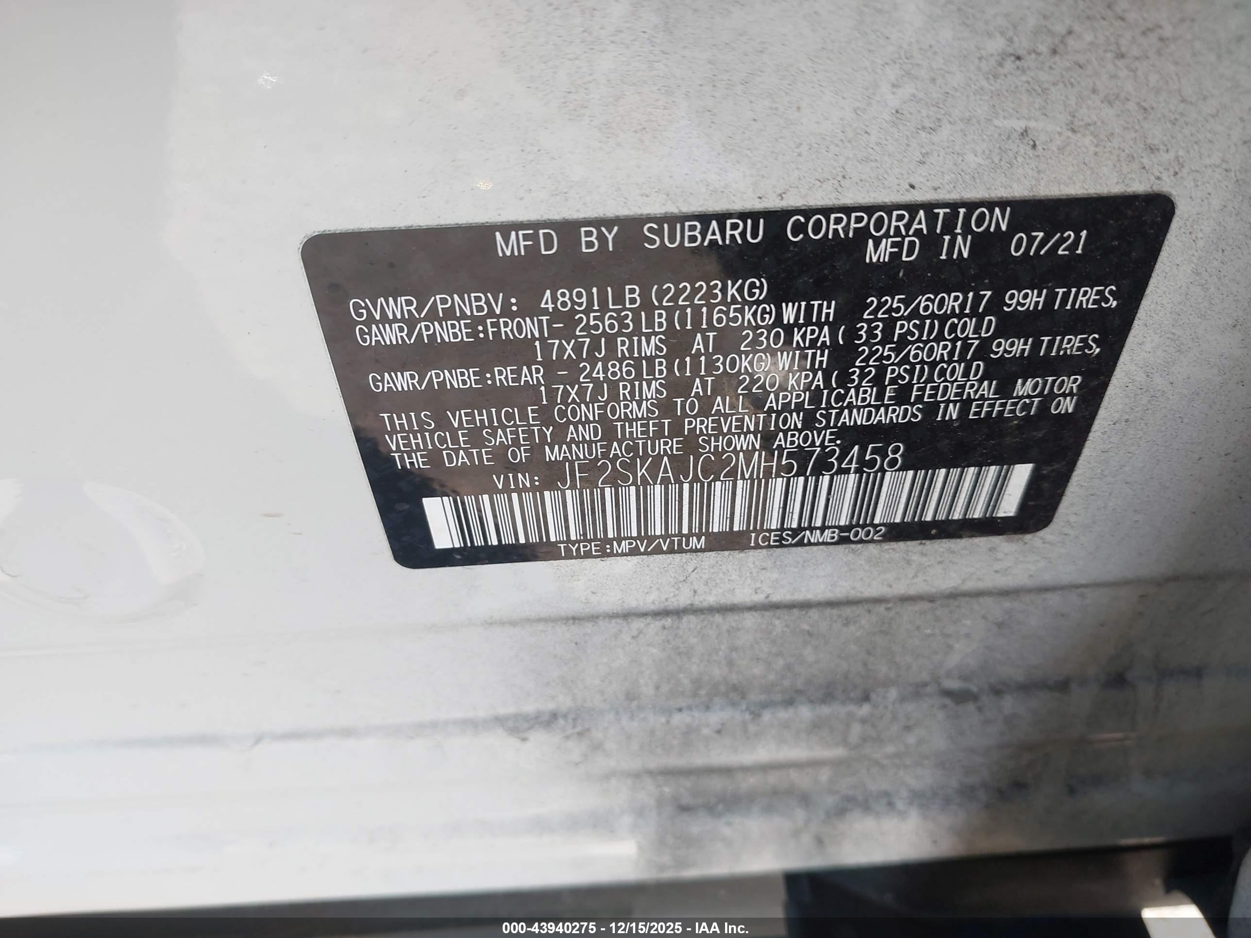 SUBARU FORESTER image 9