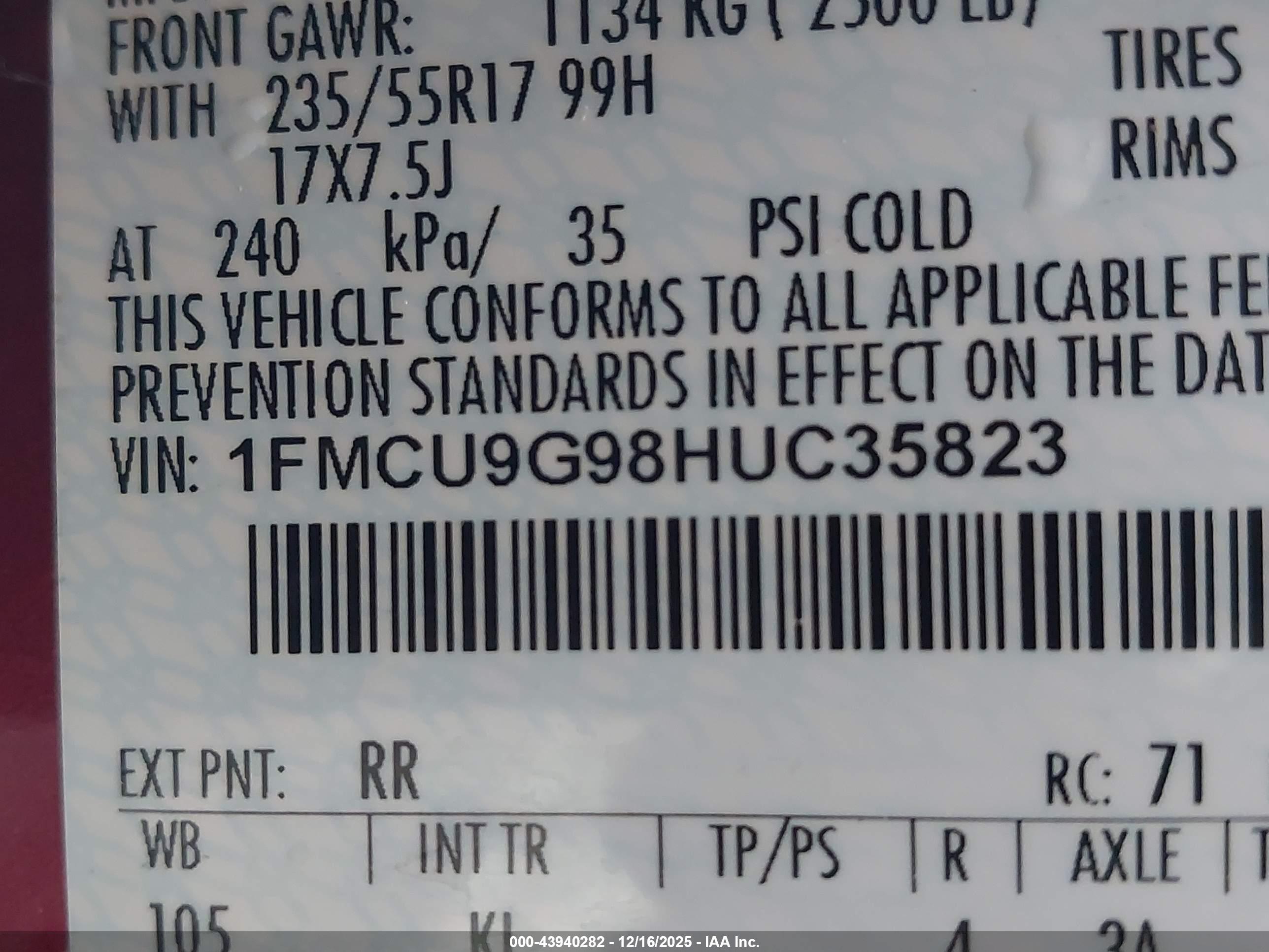 FORD ESCAPE image 9