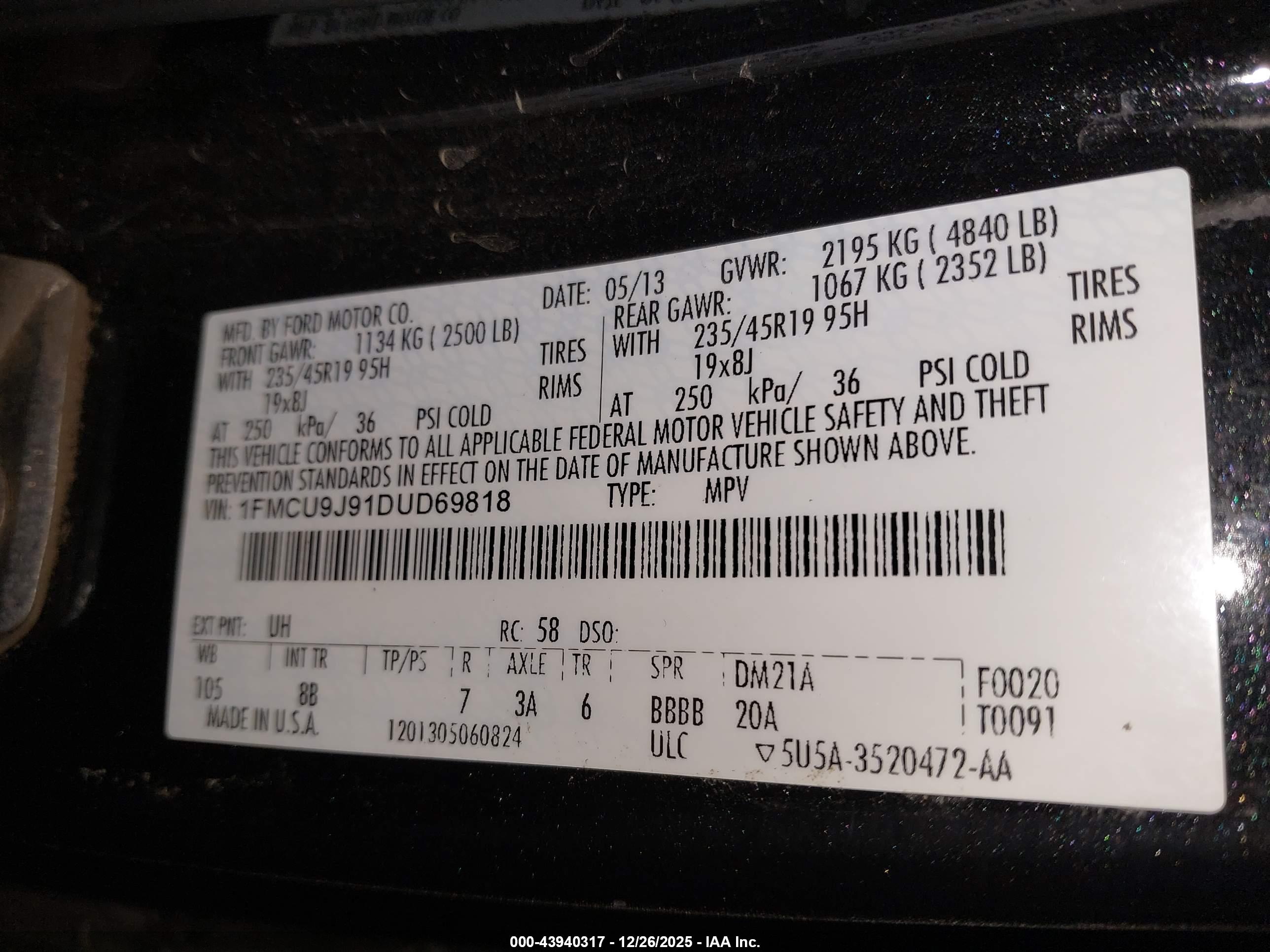 FORD ESCAPE image 9