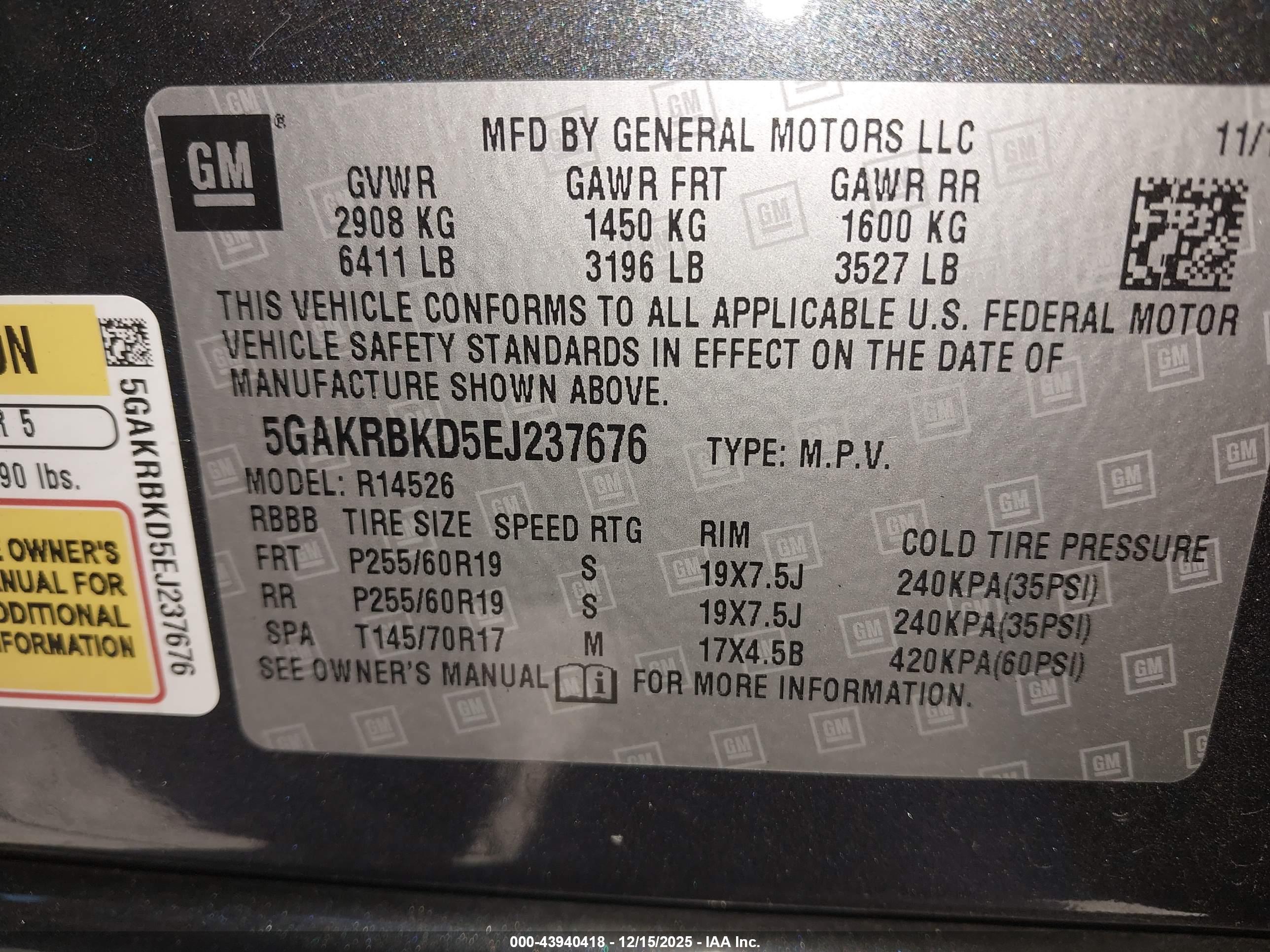 BUICK ENCLAVE image 9