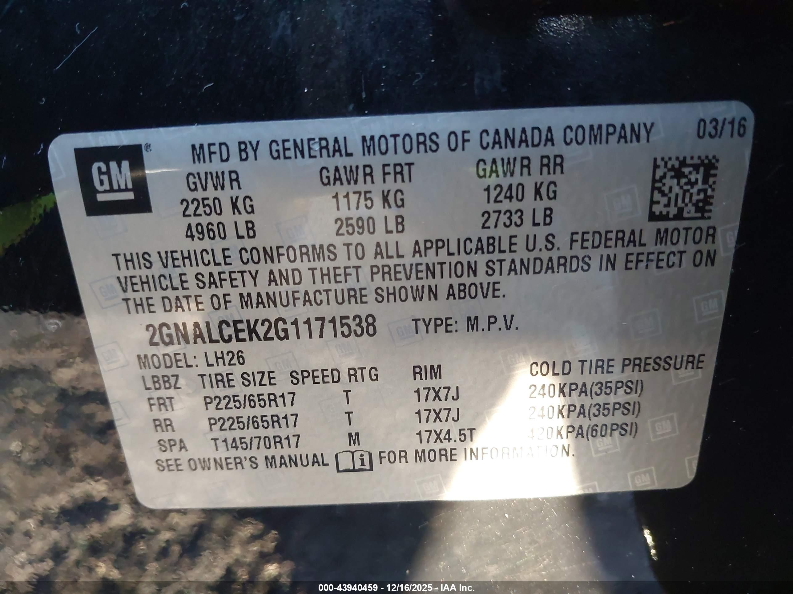 CHEVROLET EQUINOX image 9