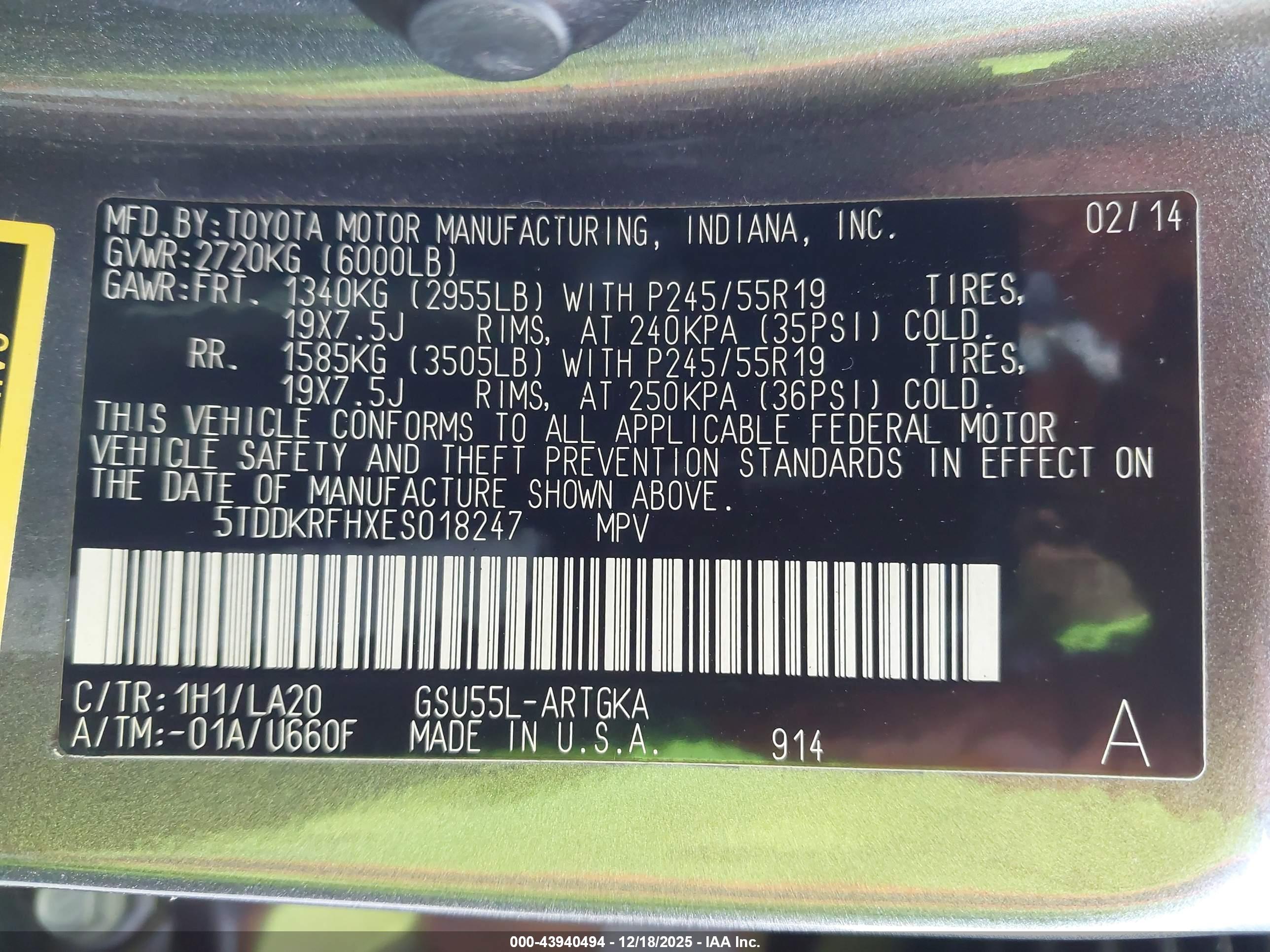 TOYOTA HIGHLANDER image 9