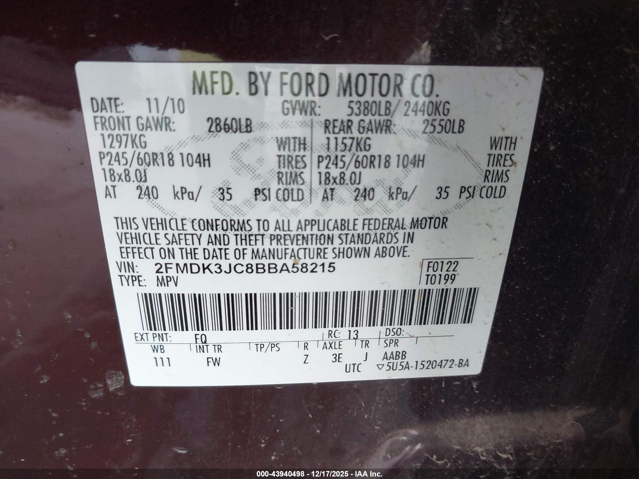FORD EDGE image 9