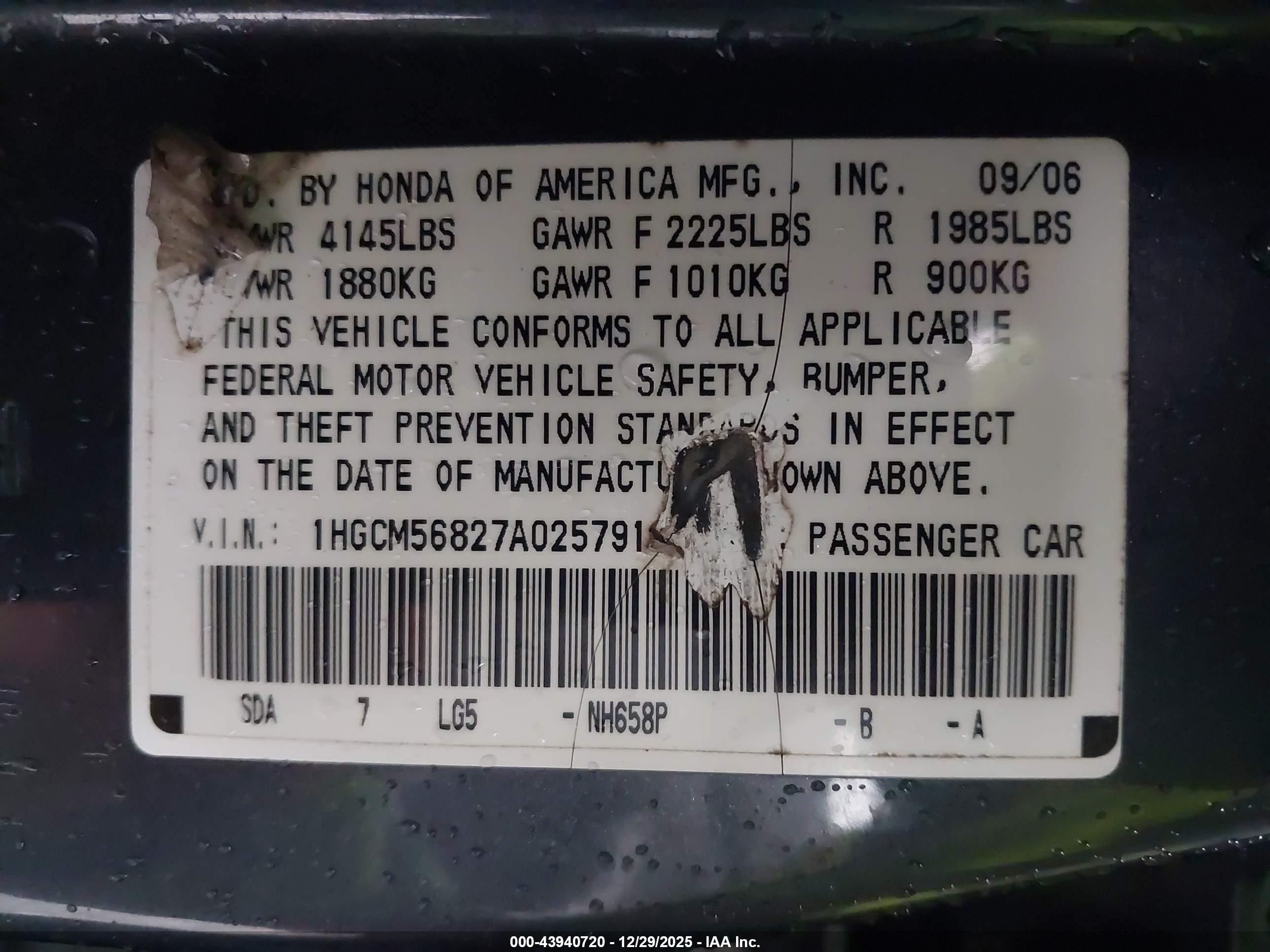 HONDA ACCORD image 9