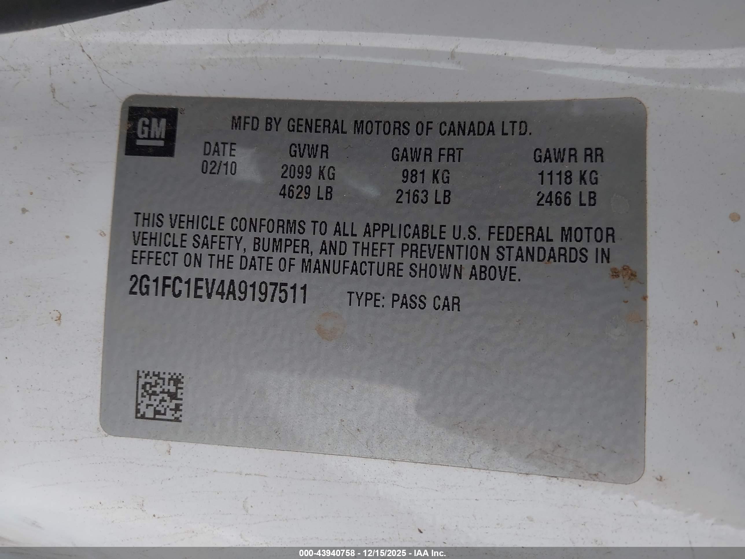 CHEVROLET CAMARO image 9