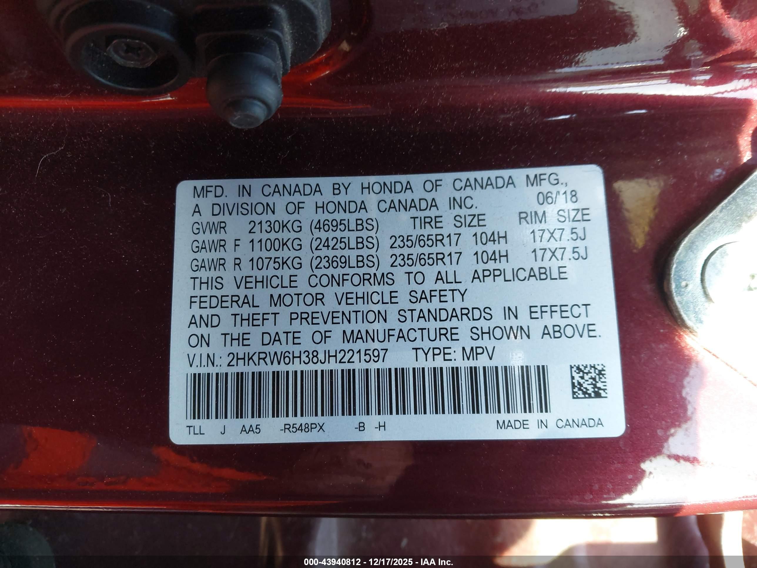 HONDA CR-V image 10