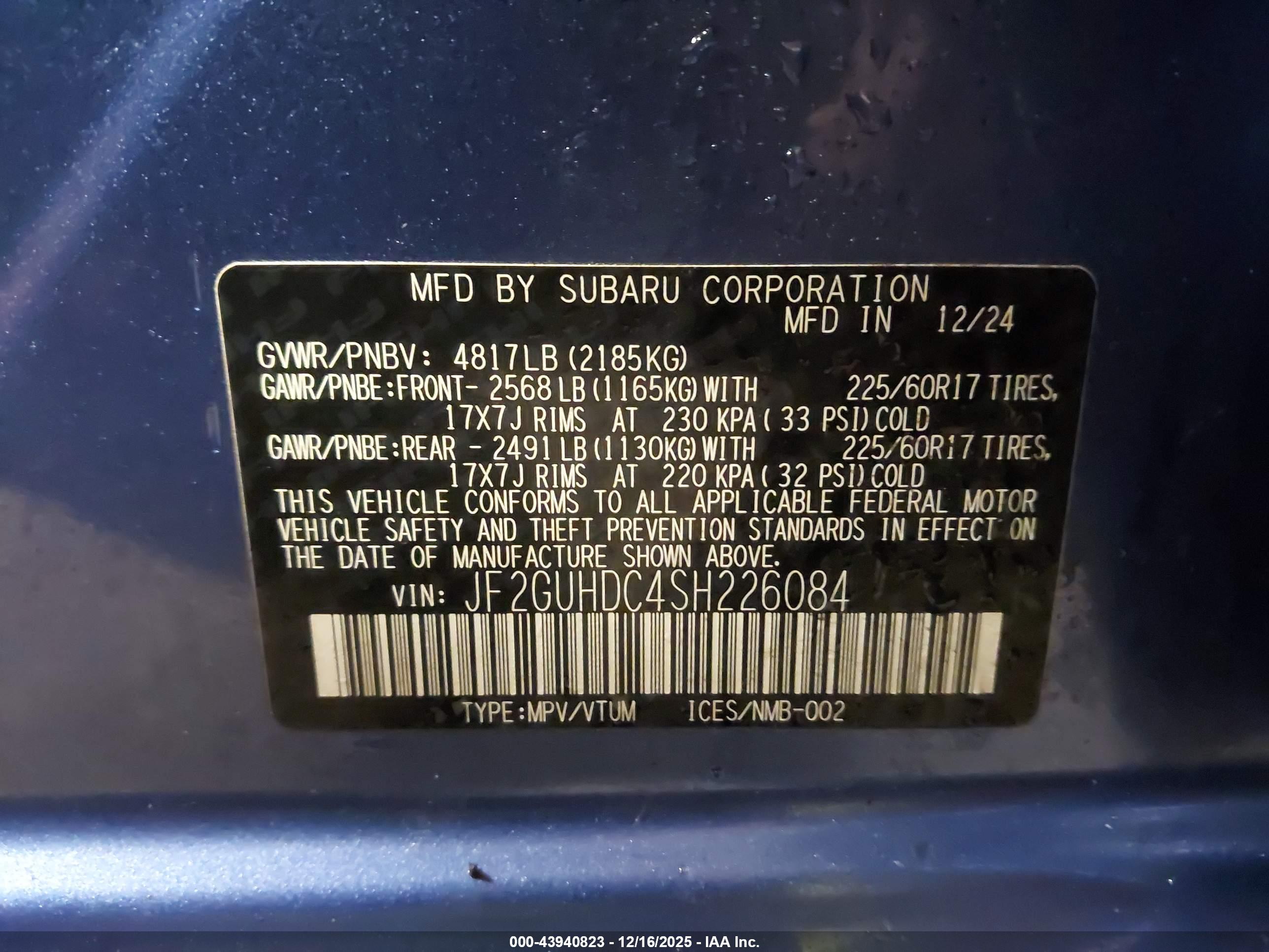 SUBARU CROSSTREK image 9