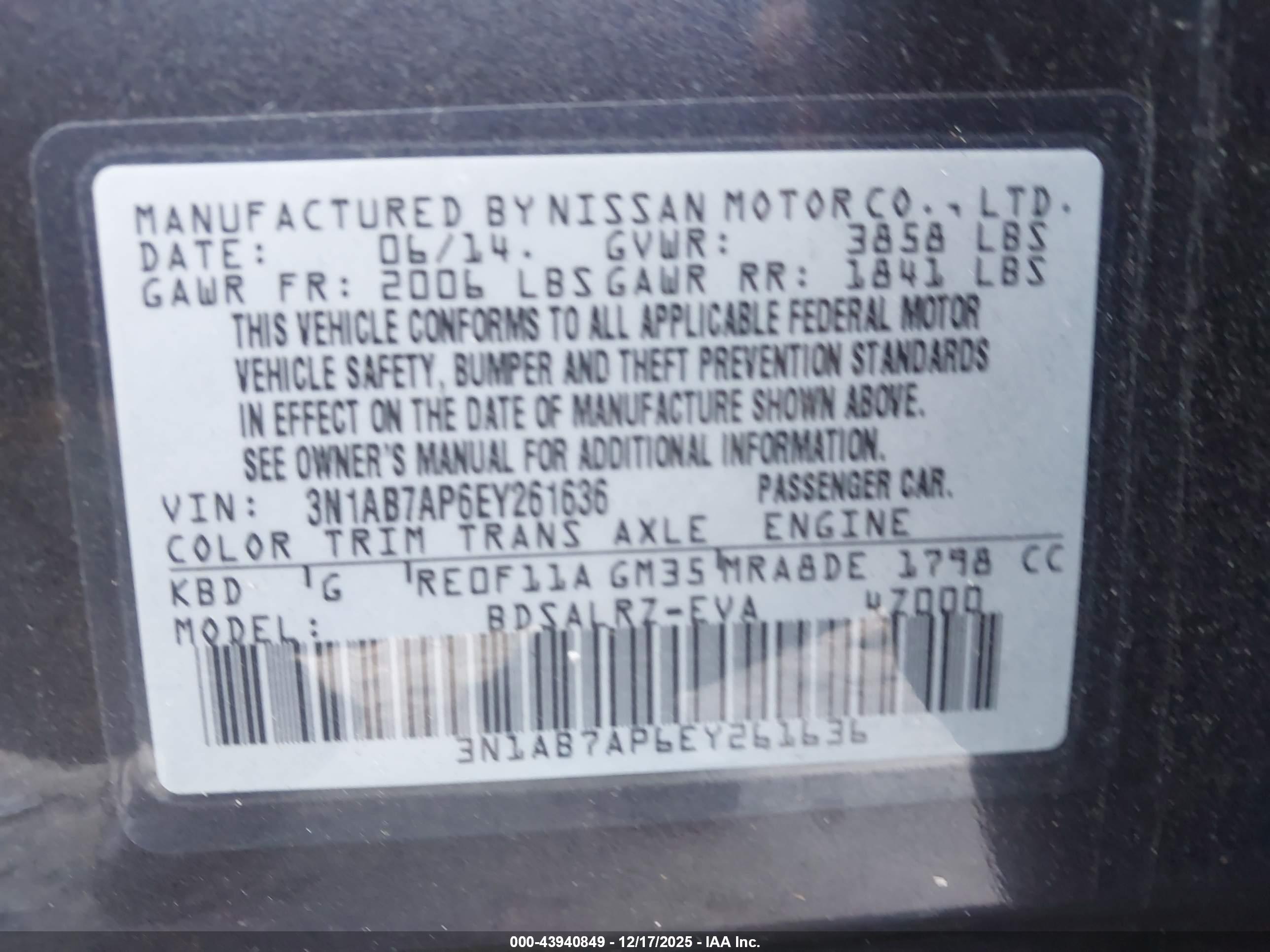 NISSAN SENTRA image 10