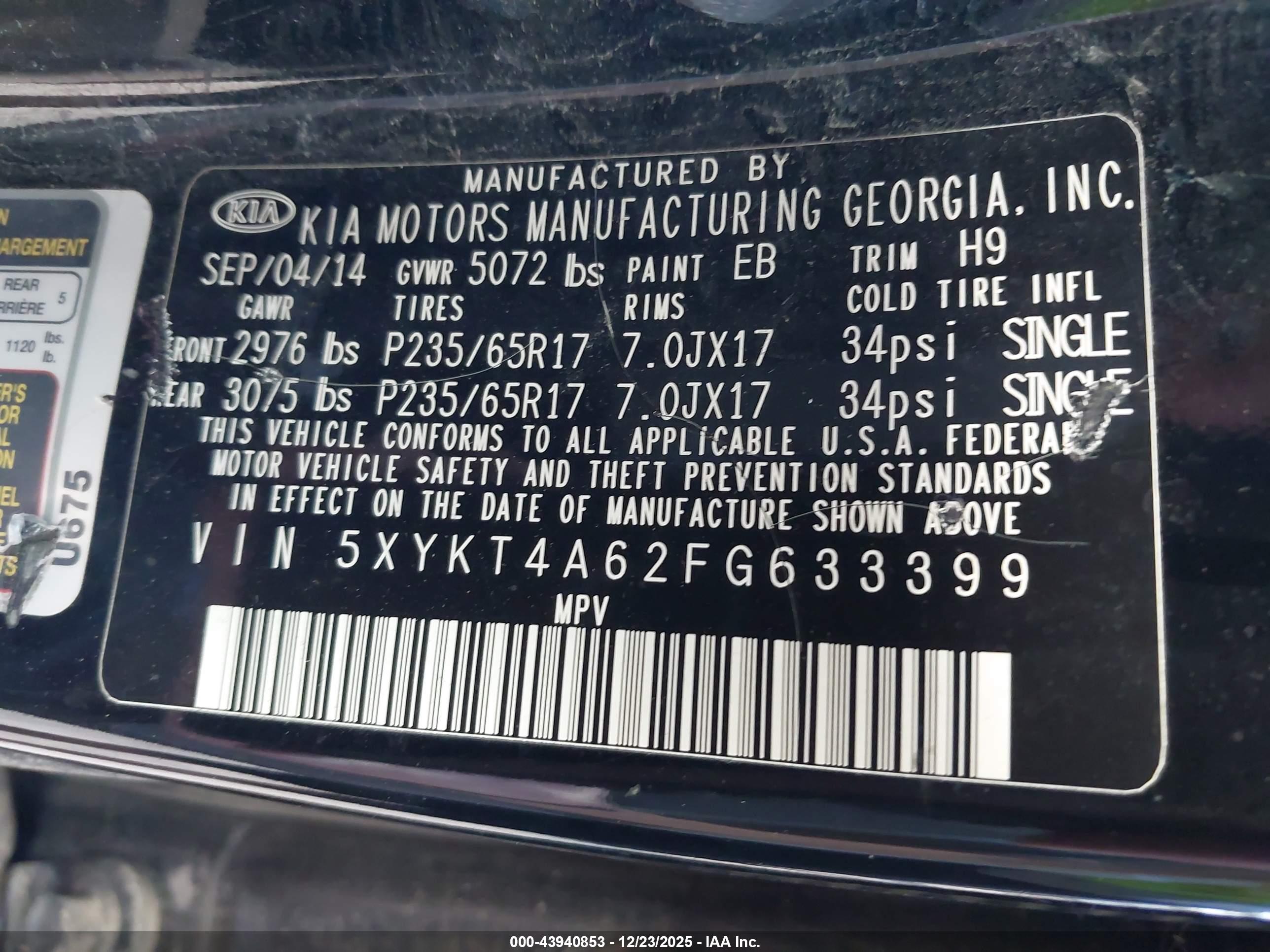 KIA SORENTO image 9