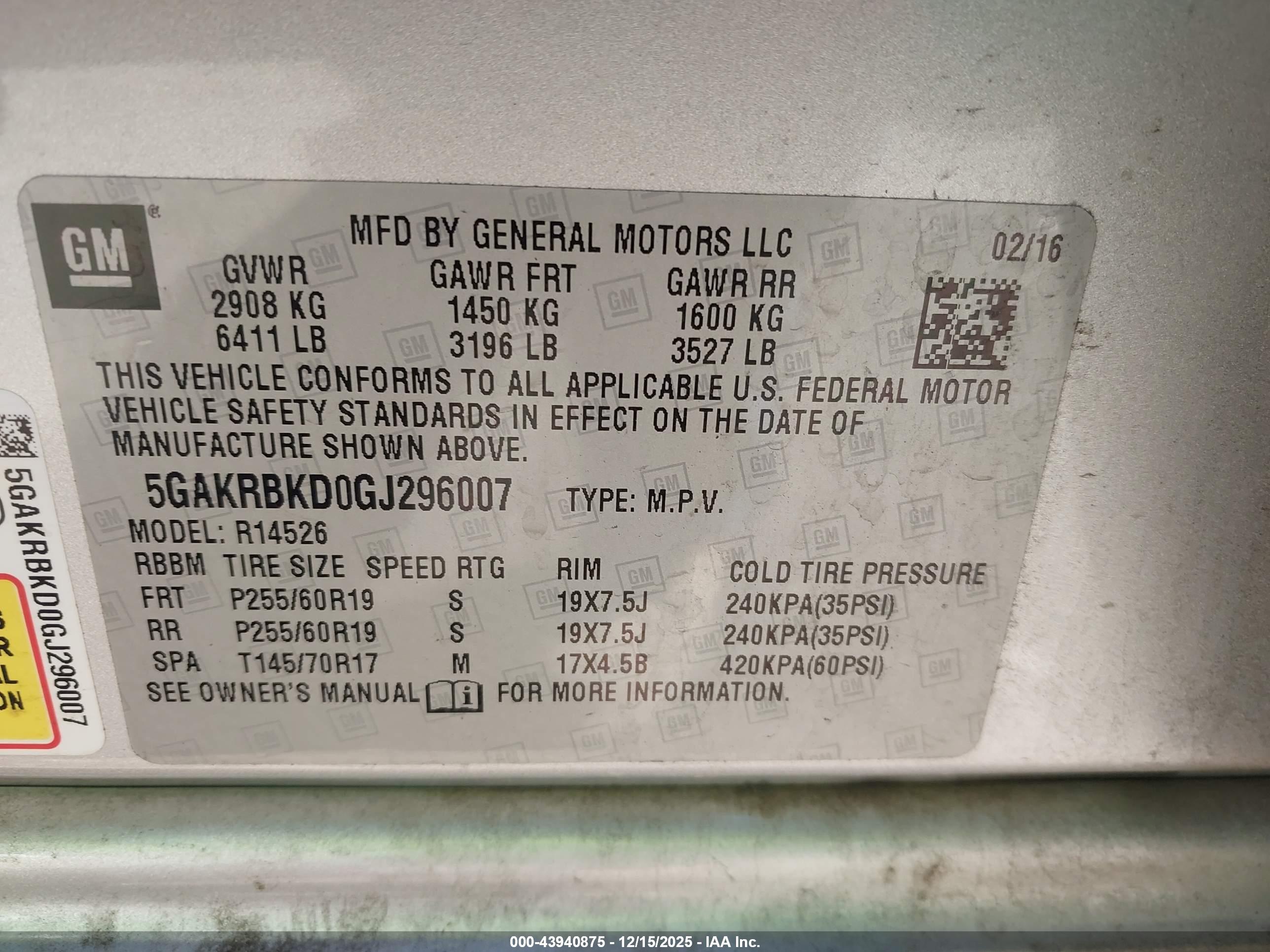 BUICK ENCLAVE image 9