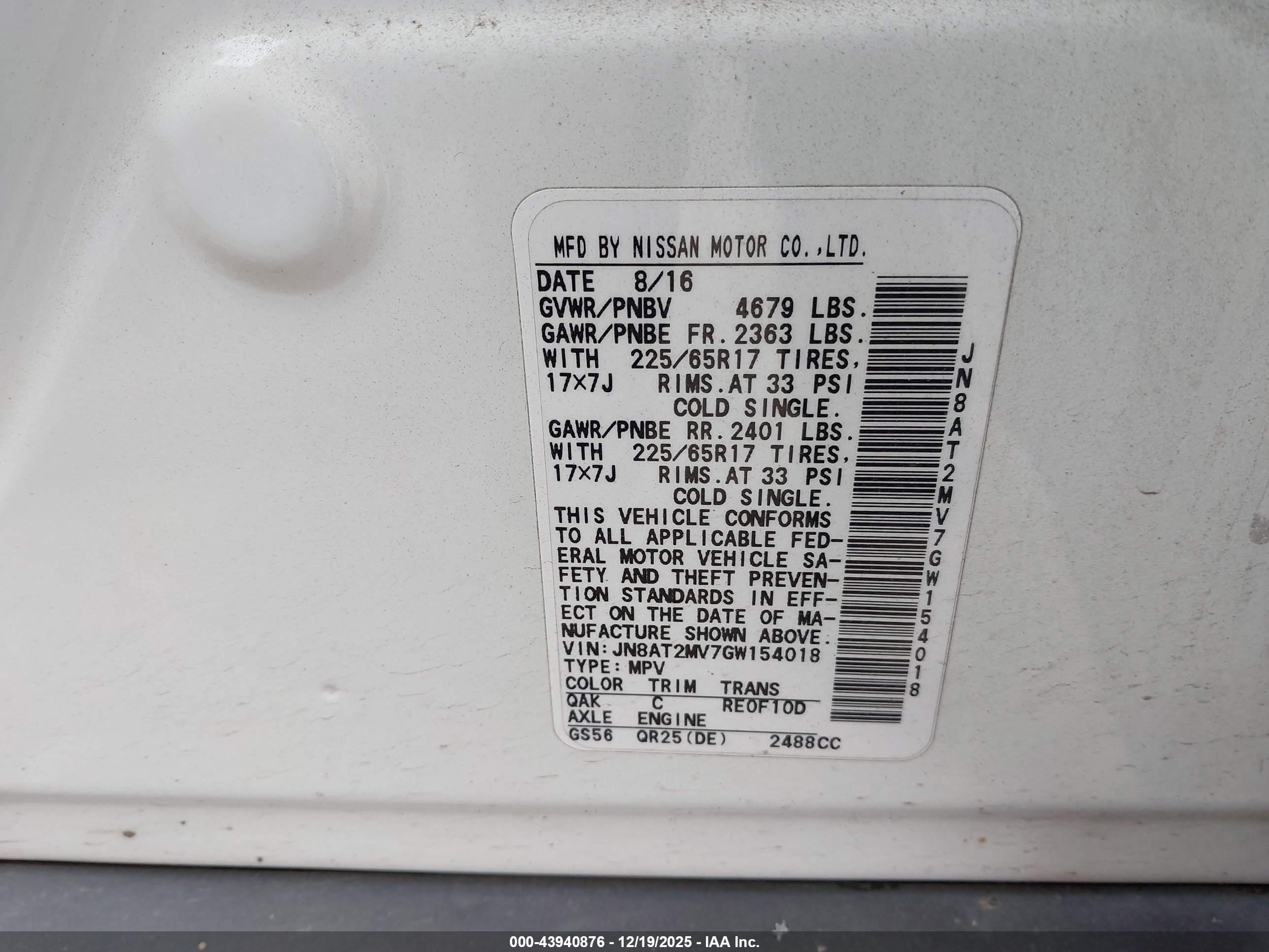 NISSAN ROGUE image 9