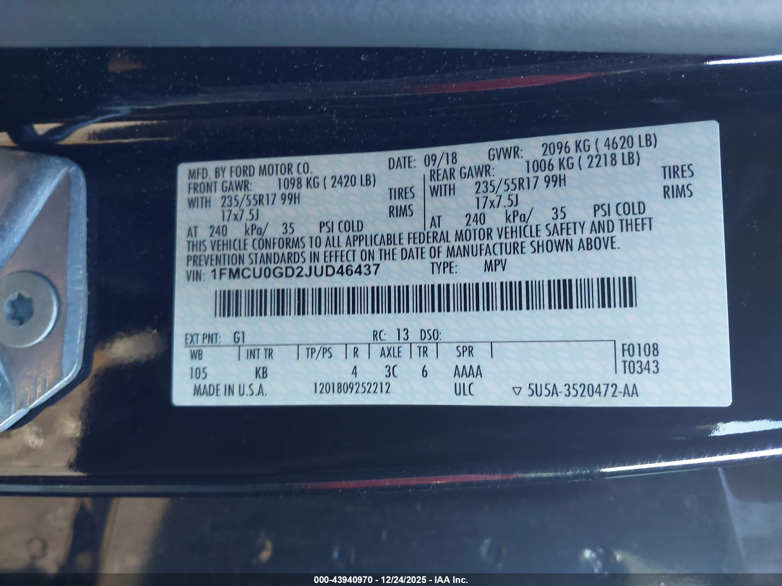 FORD ESCAPE image 9