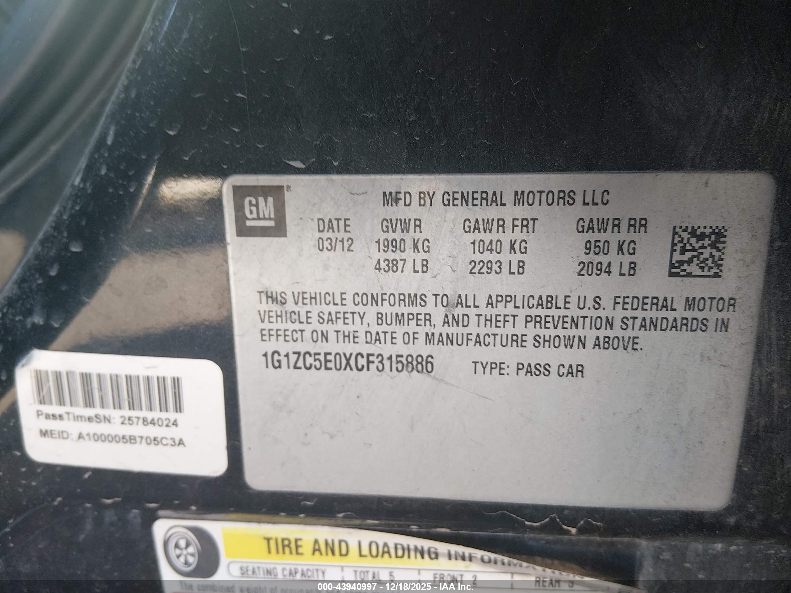 CHEVROLET MALIBU image 9