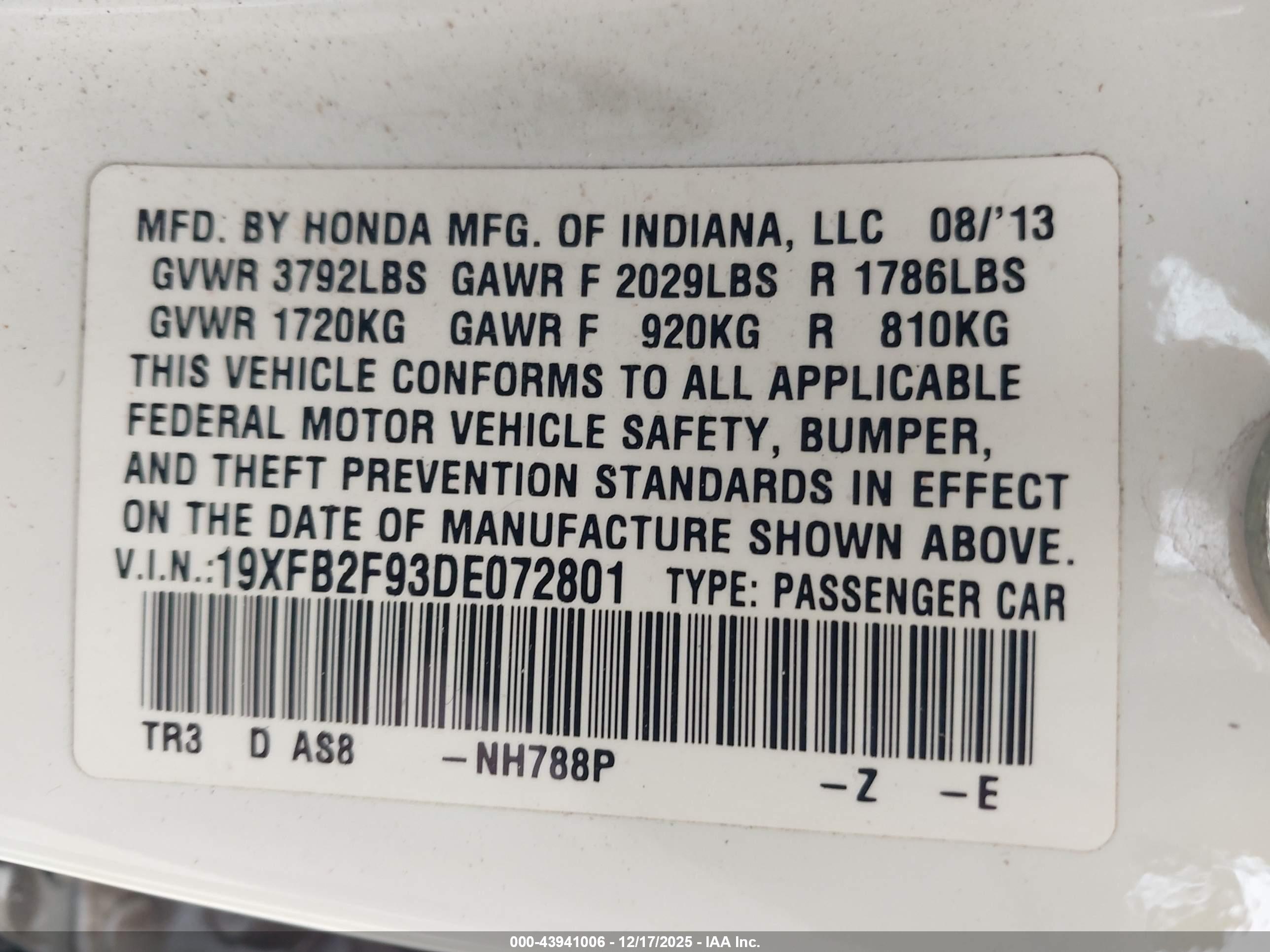 HONDA CIVIC image 9