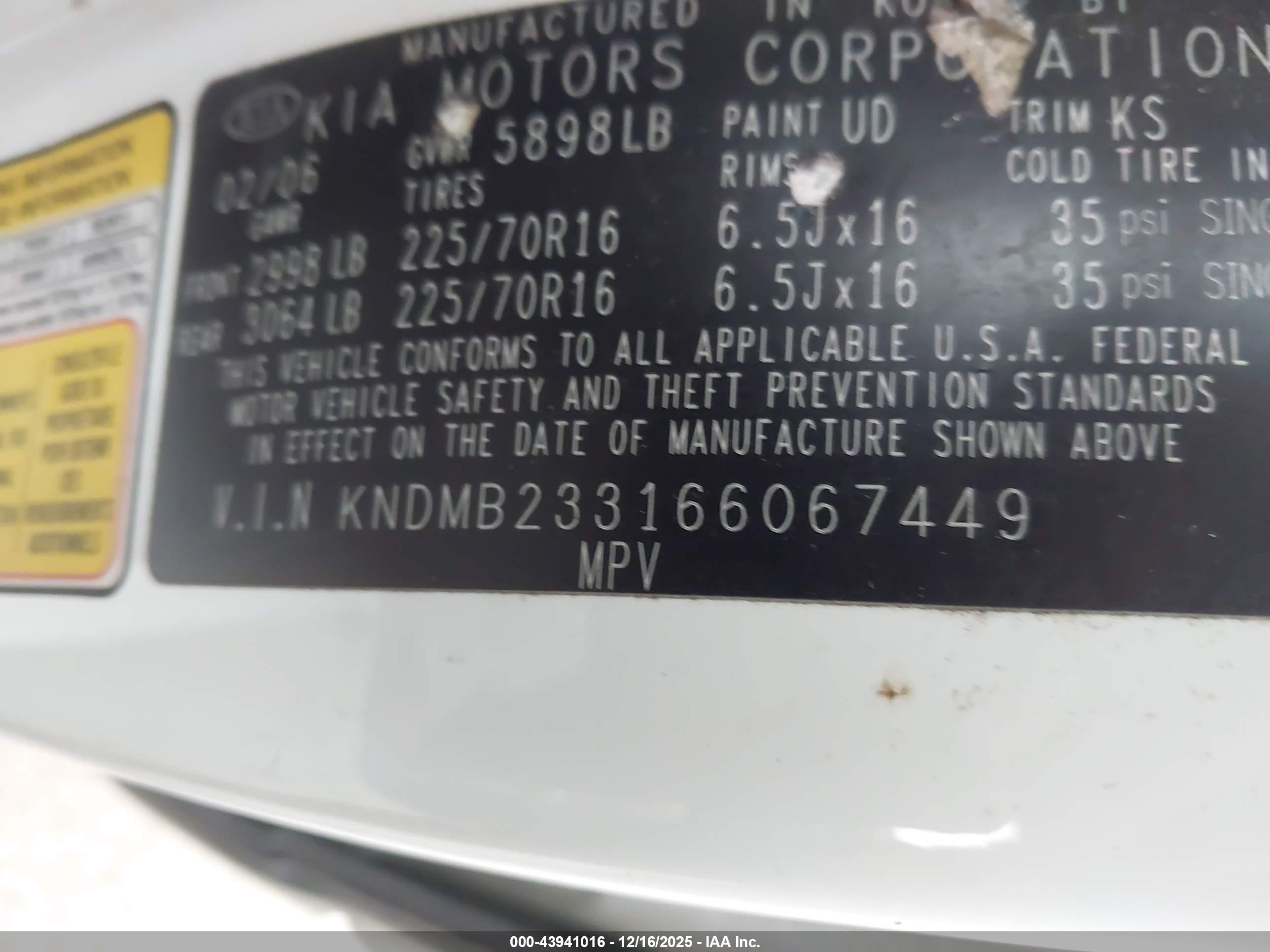 KIA SEDONA image 9