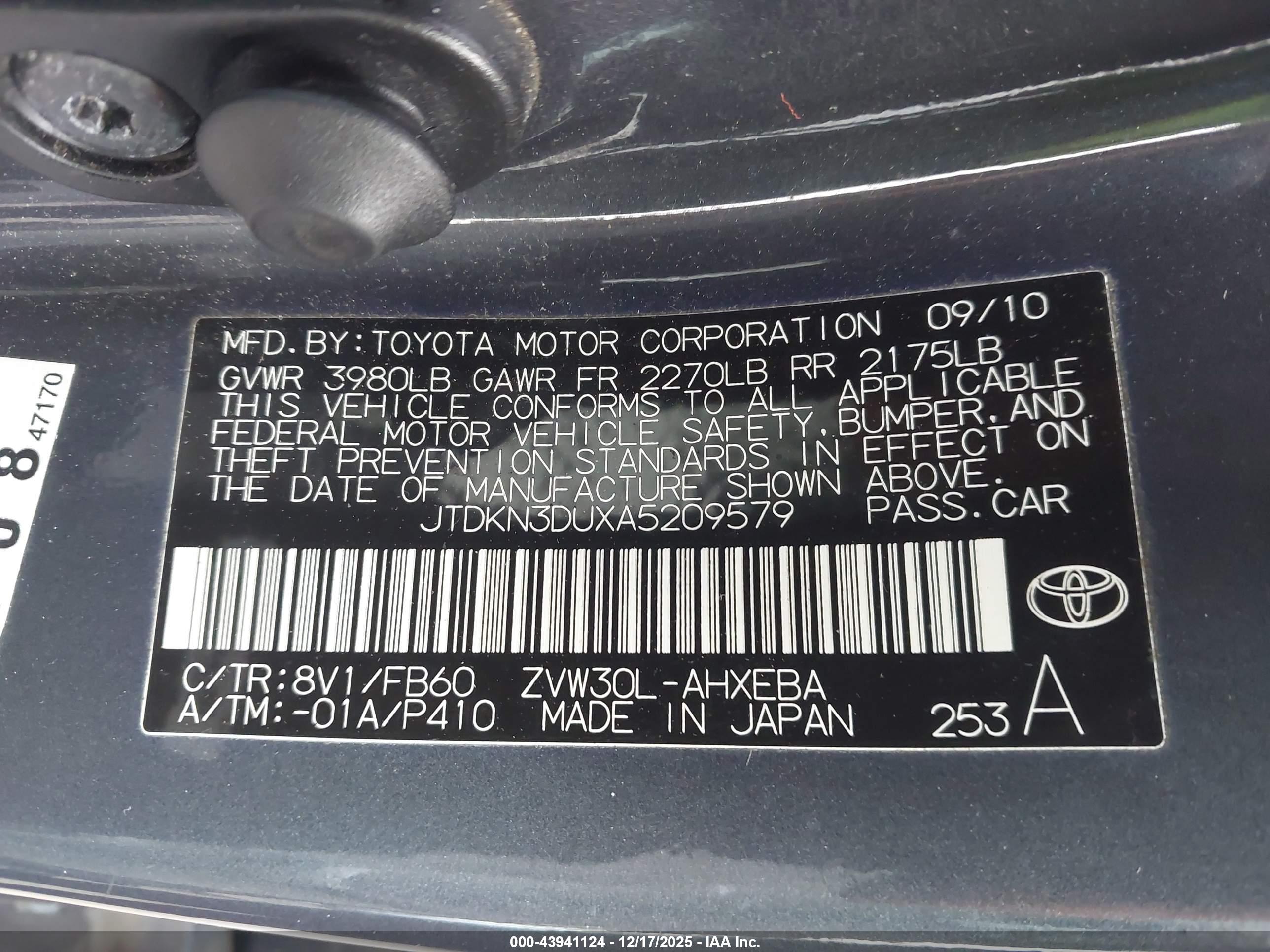 TOYOTA PRIUS image 9