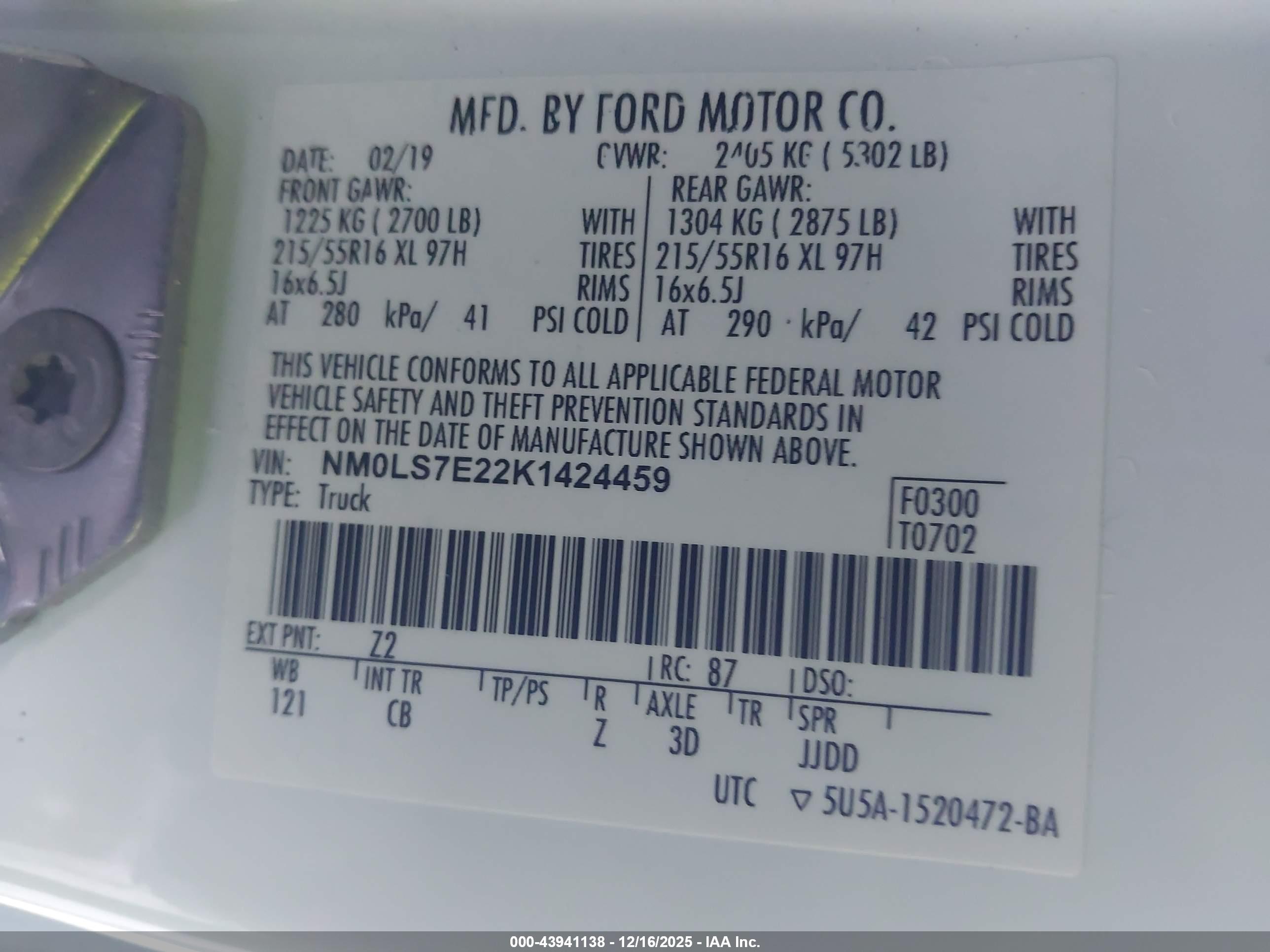 FORD TRANSIT image 9