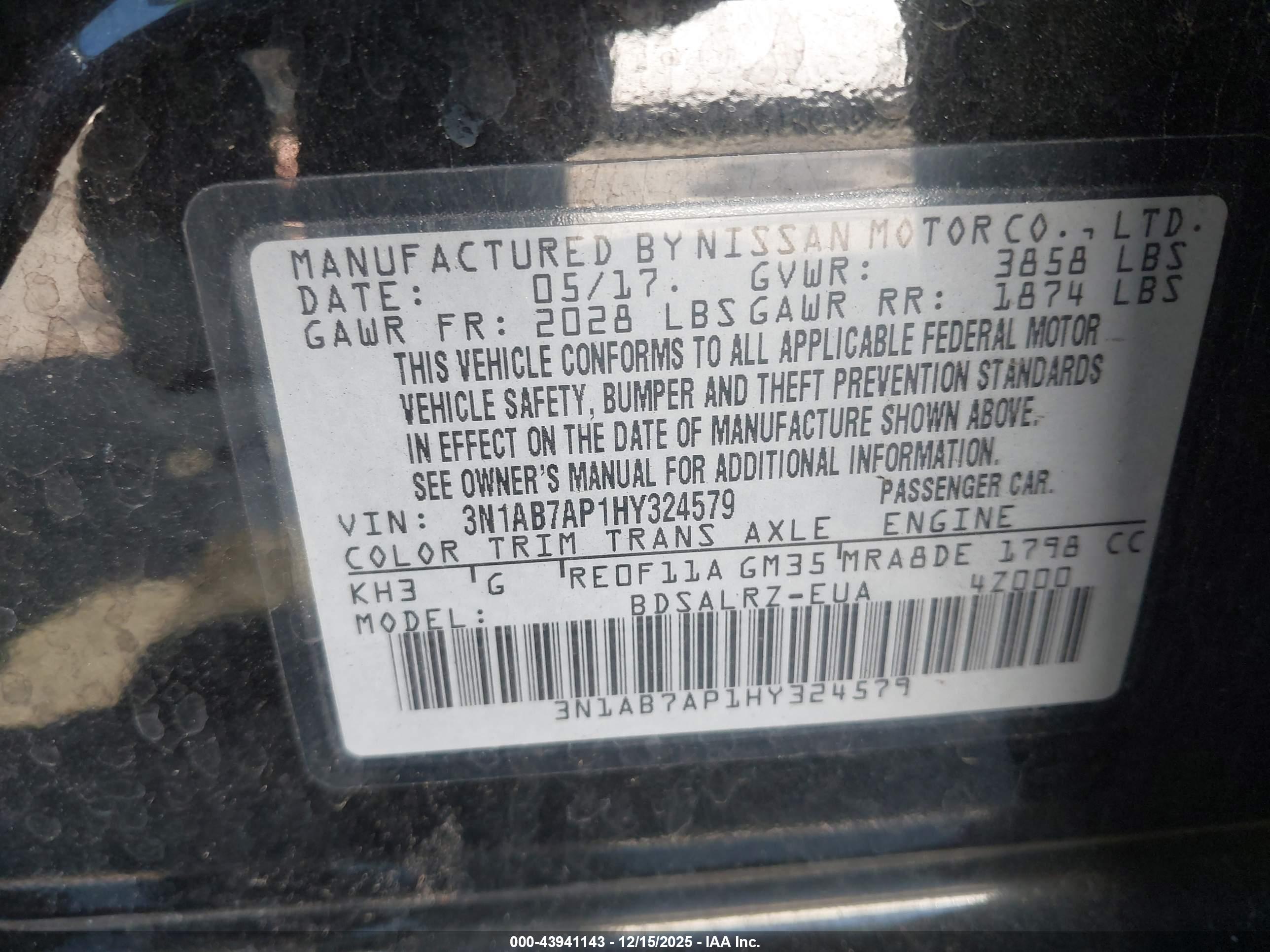 NISSAN SENTRA image 9