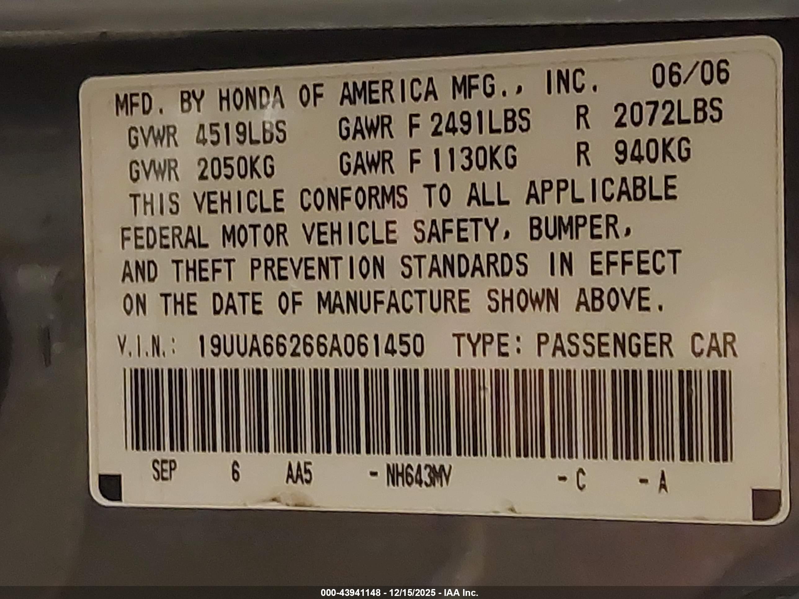 ACURA TL image 9