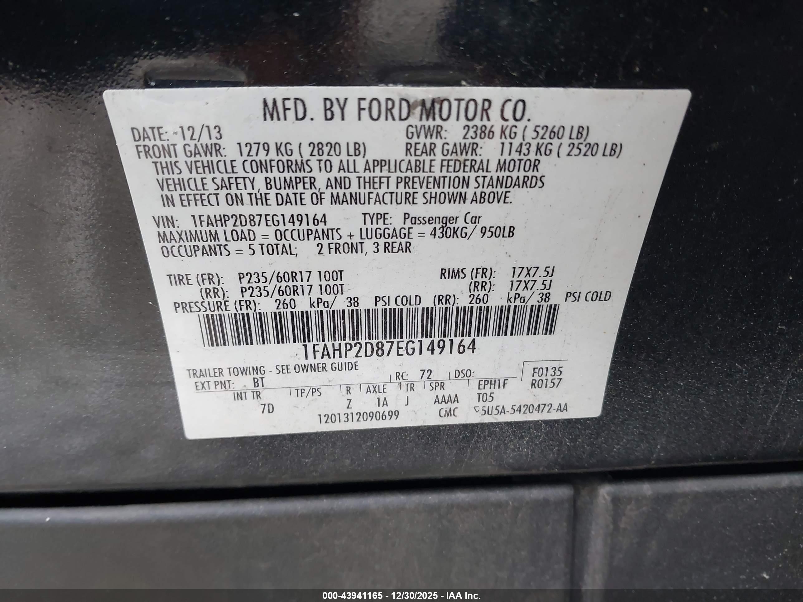 FORD TAURUS image 9