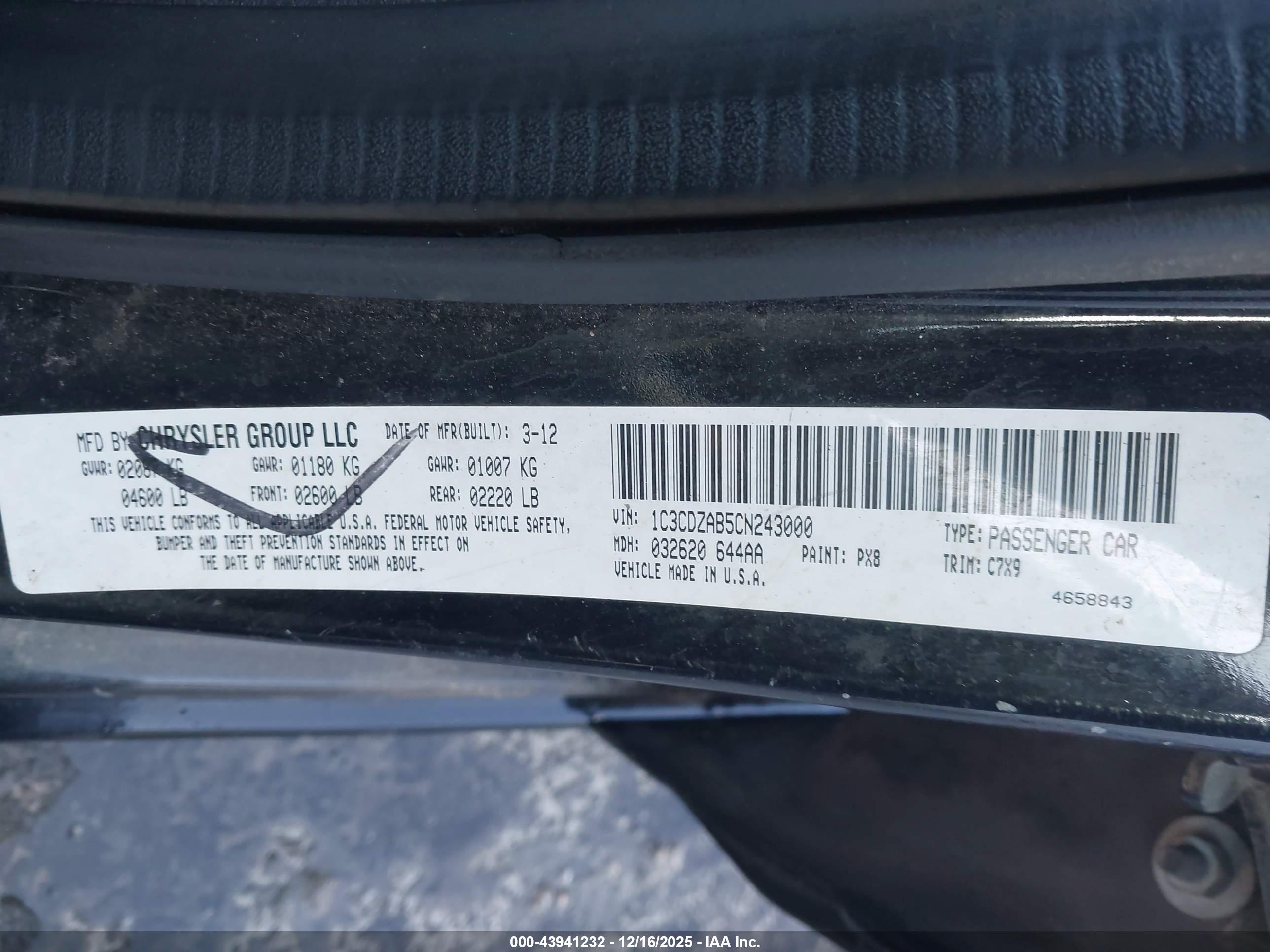 DODGE AVENGER image 9