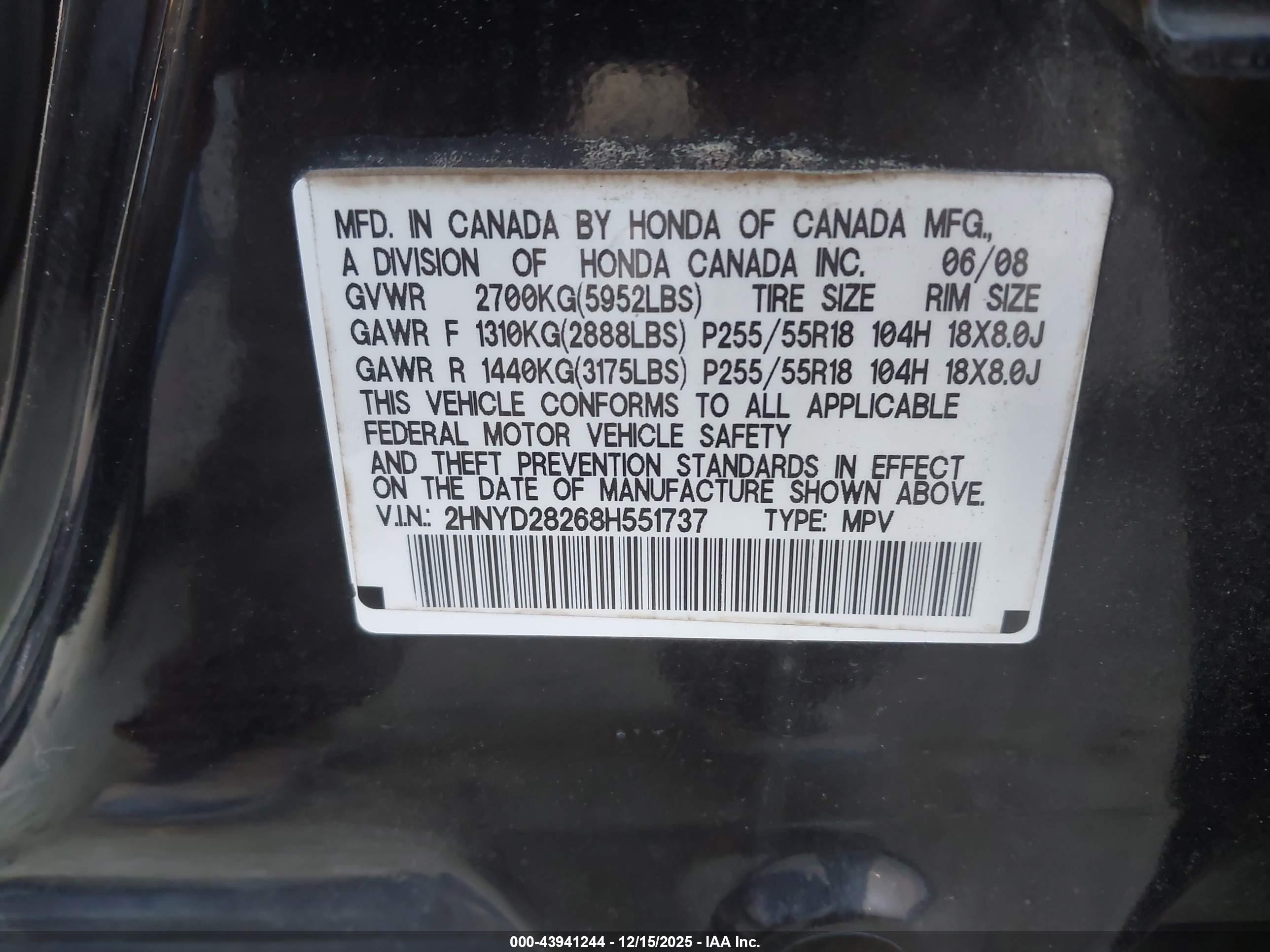 ACURA MDX image 9